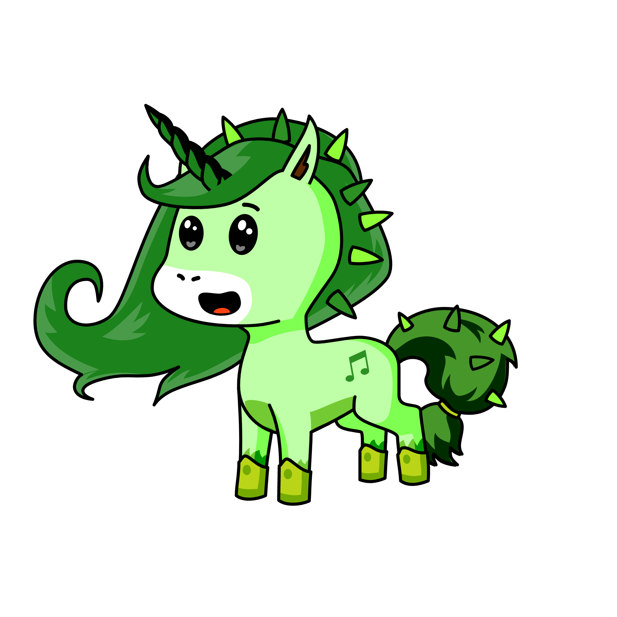 <- Ivy ->, the unicorn