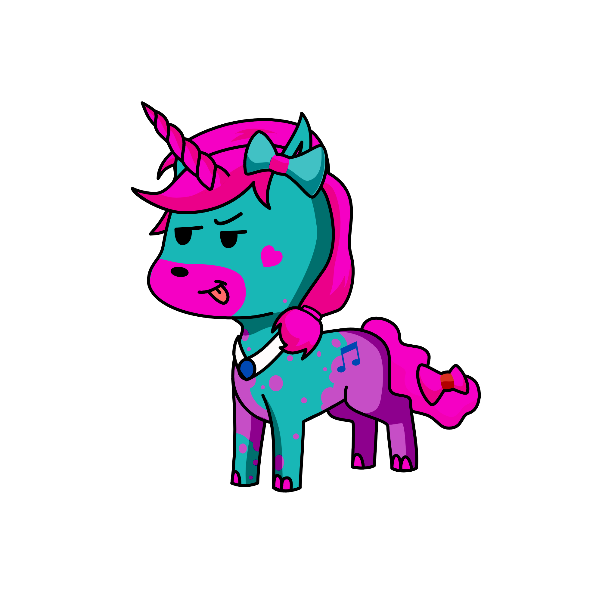 Cow, the unicorn