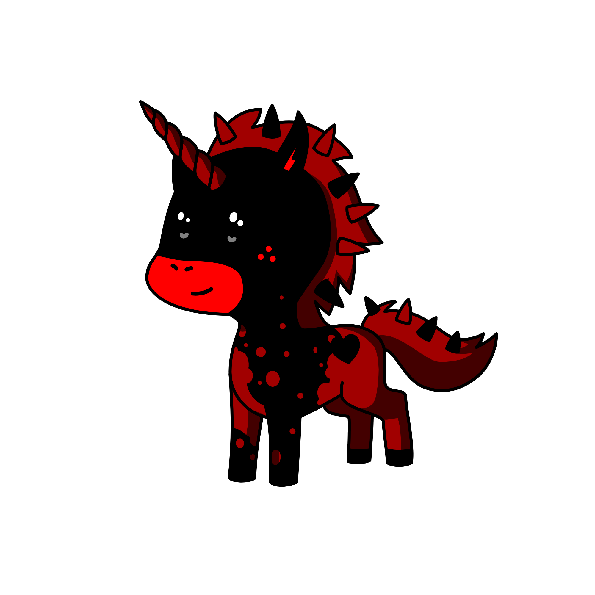 Ember, the unicorn