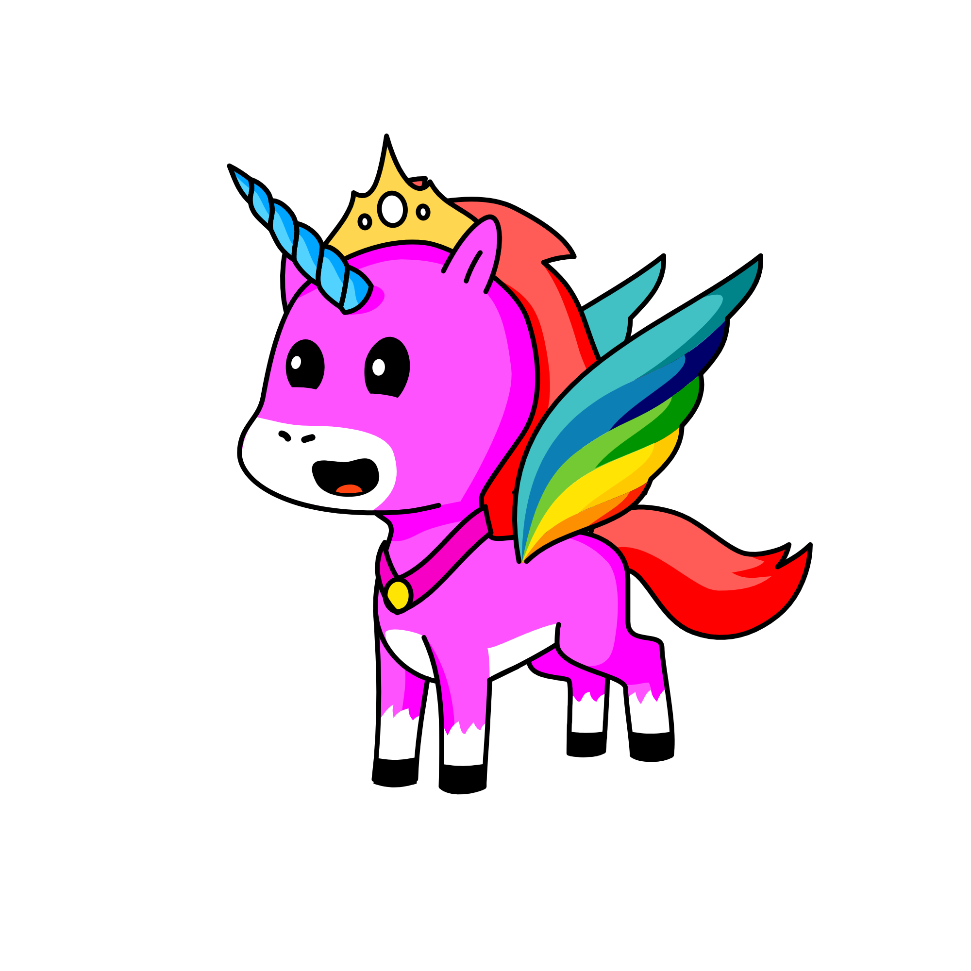 shy, the unicorn
