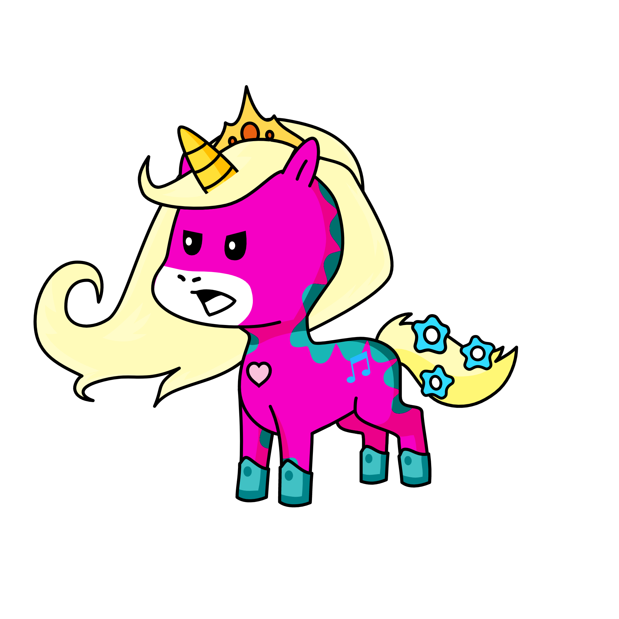Elsa, the unicorn