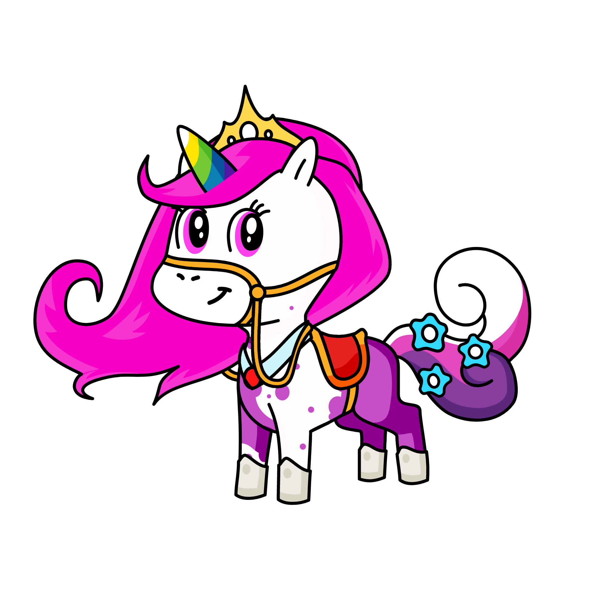 cutee, the unicorn