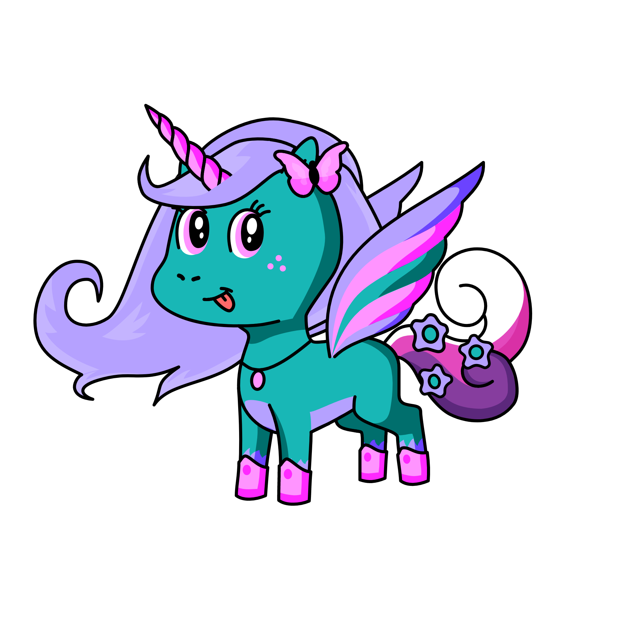 my beautiful unicorne, the unicorn