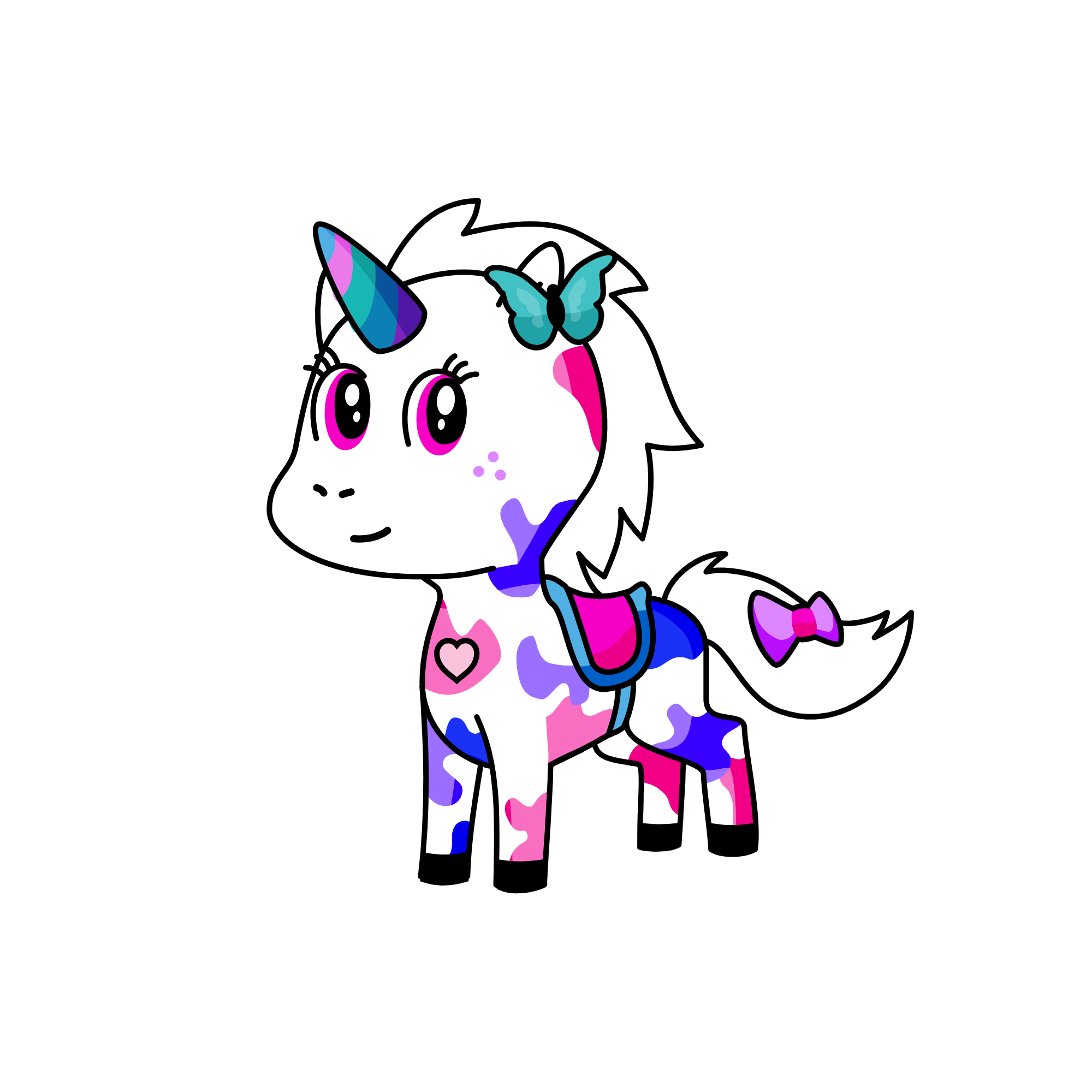 rainbow, the unicorn