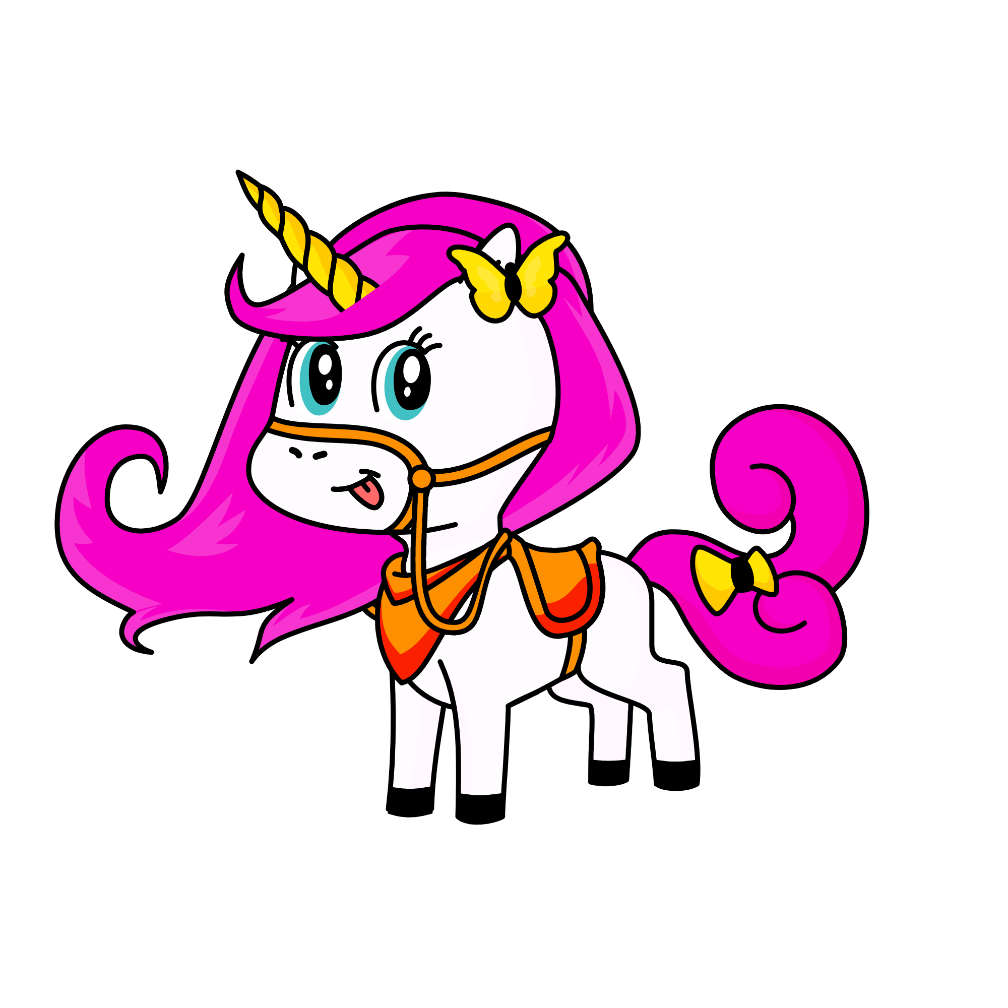 Mandy, the unicorn
