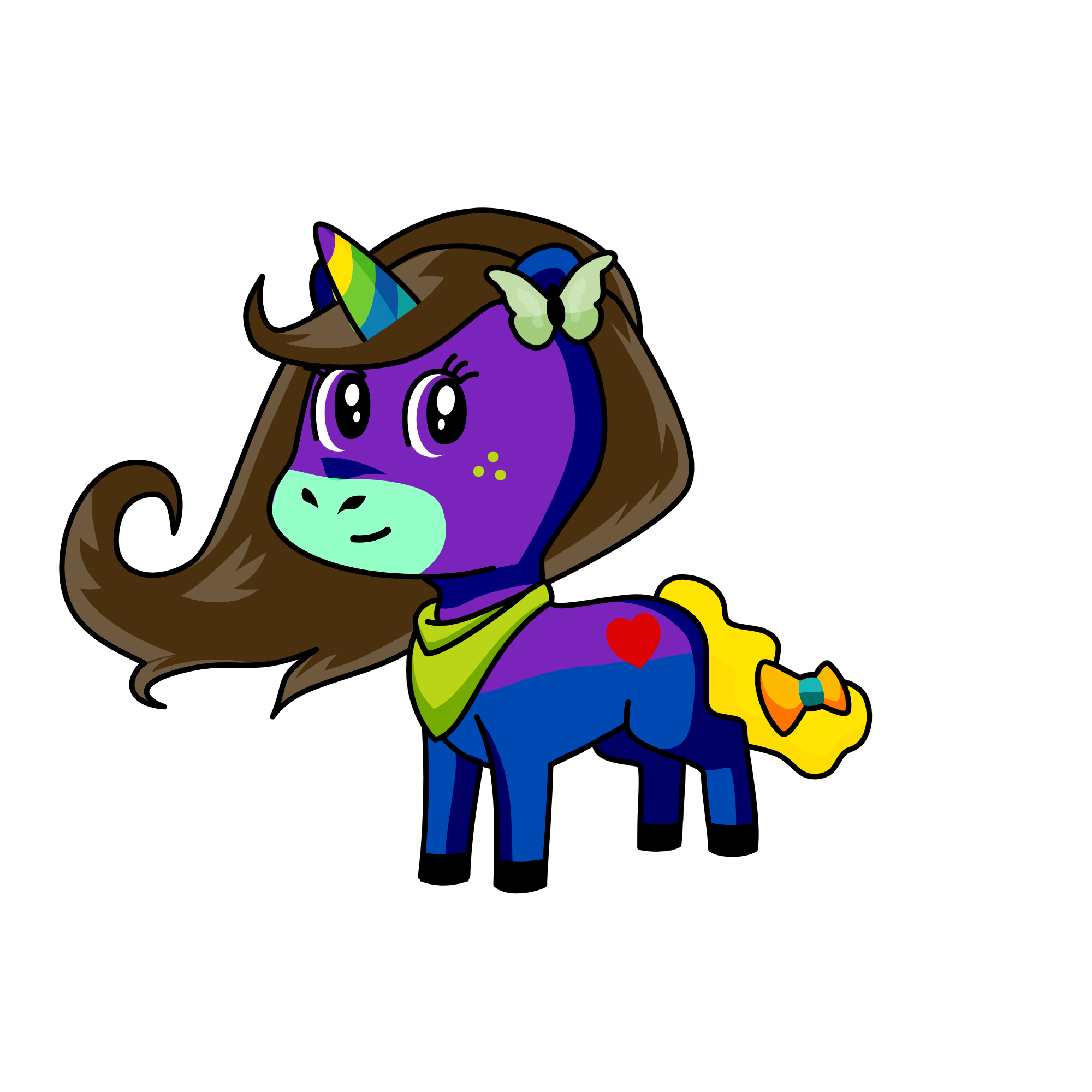 Polly!, the unicorn