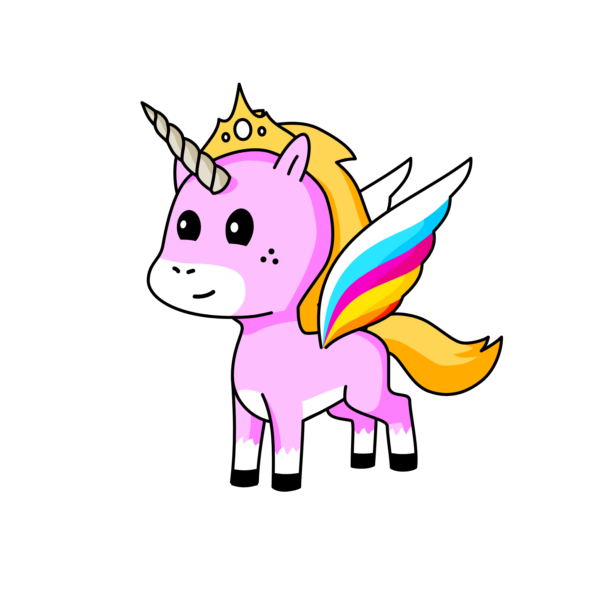 Lala, the unicorn