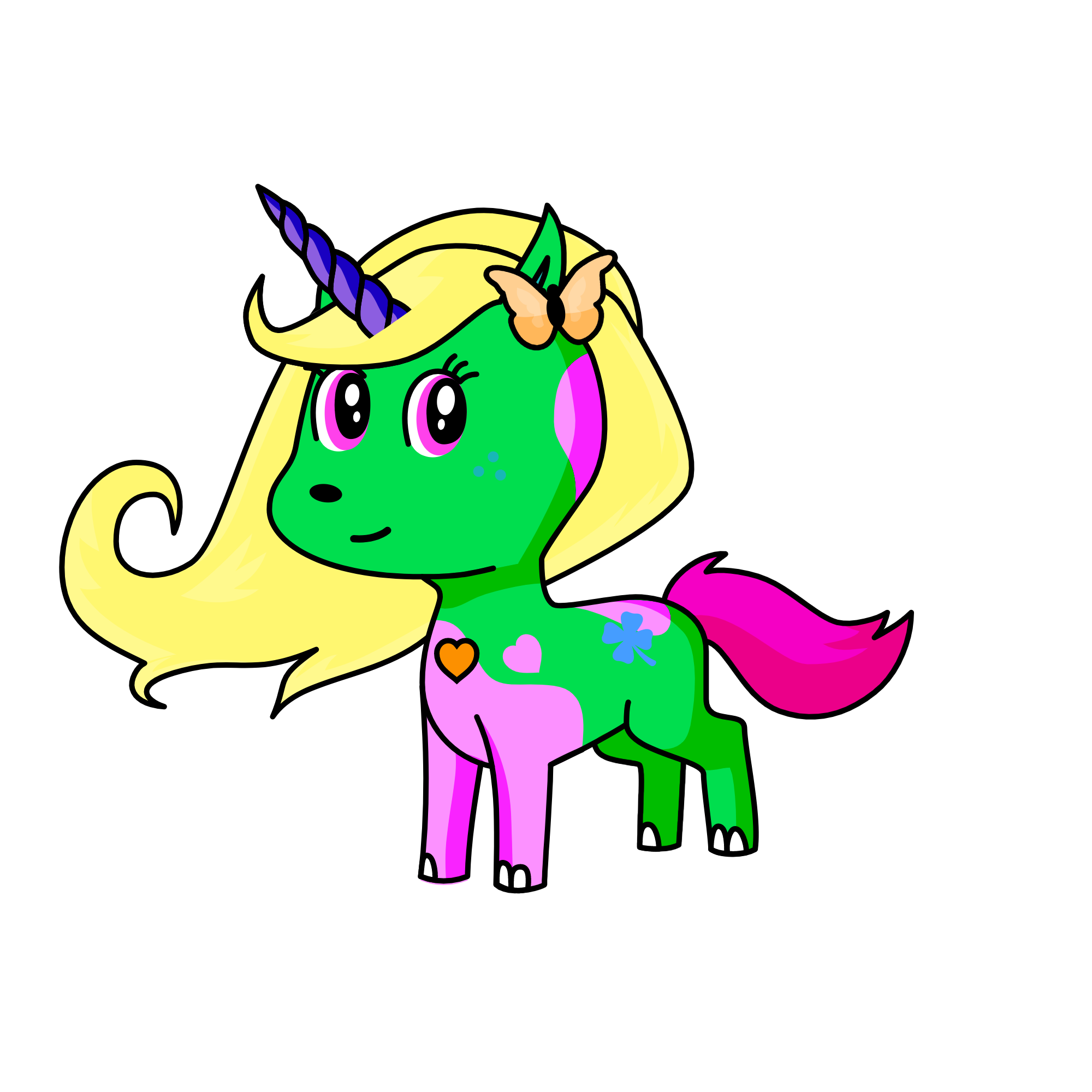queen natur 2, the unicorn