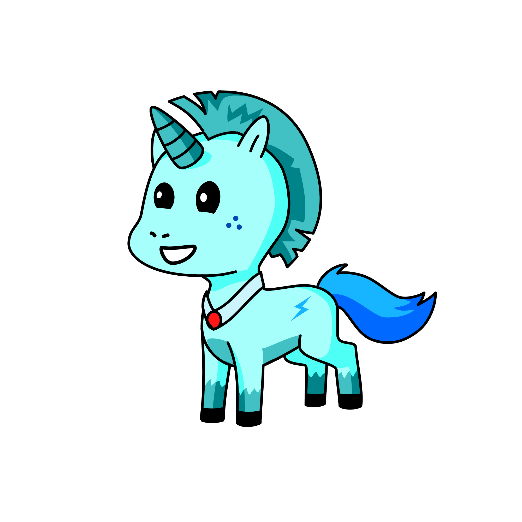 fast, the unicorn