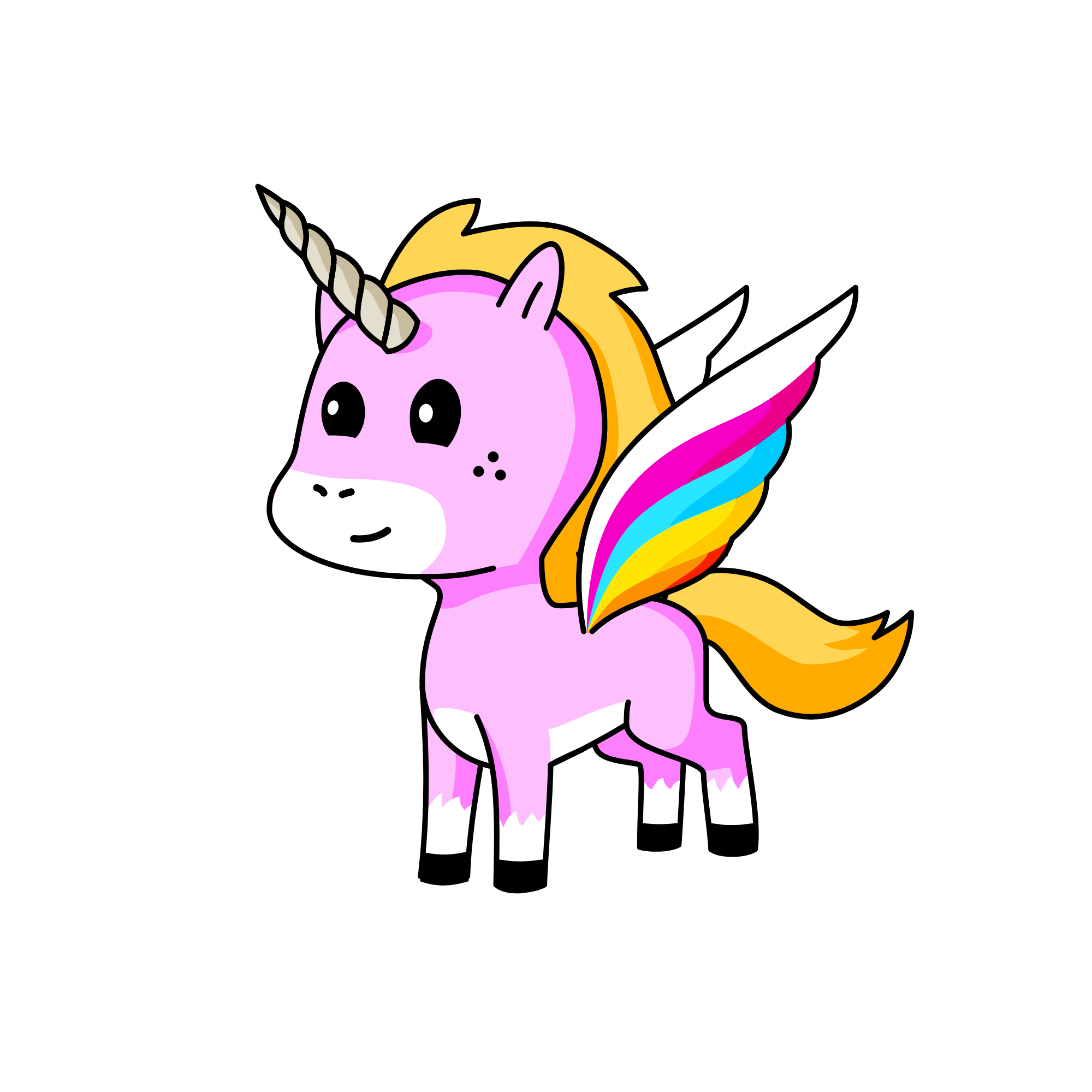 Wing-Wing , the unicorn