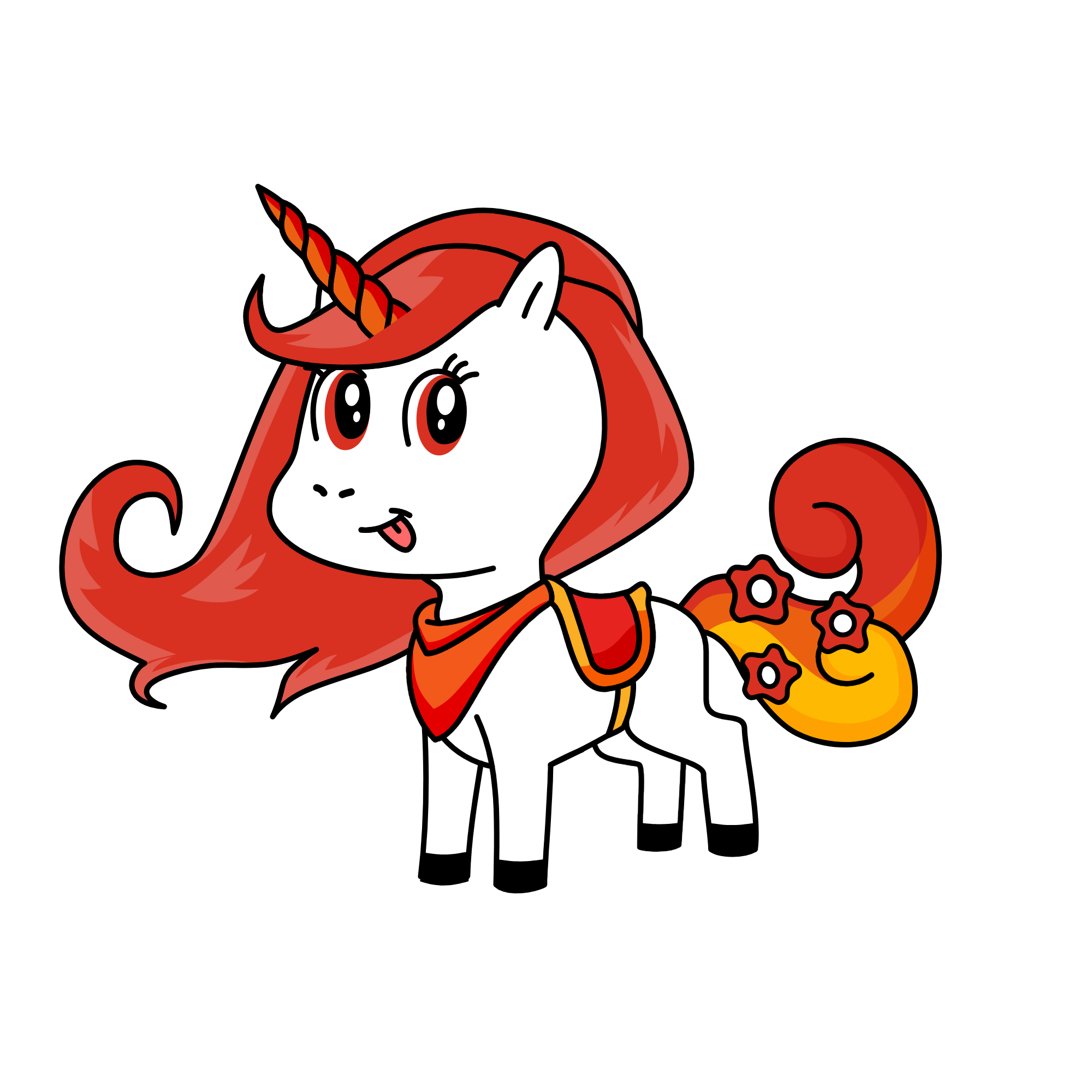 Daughter Of The Red Desert, the unicorn