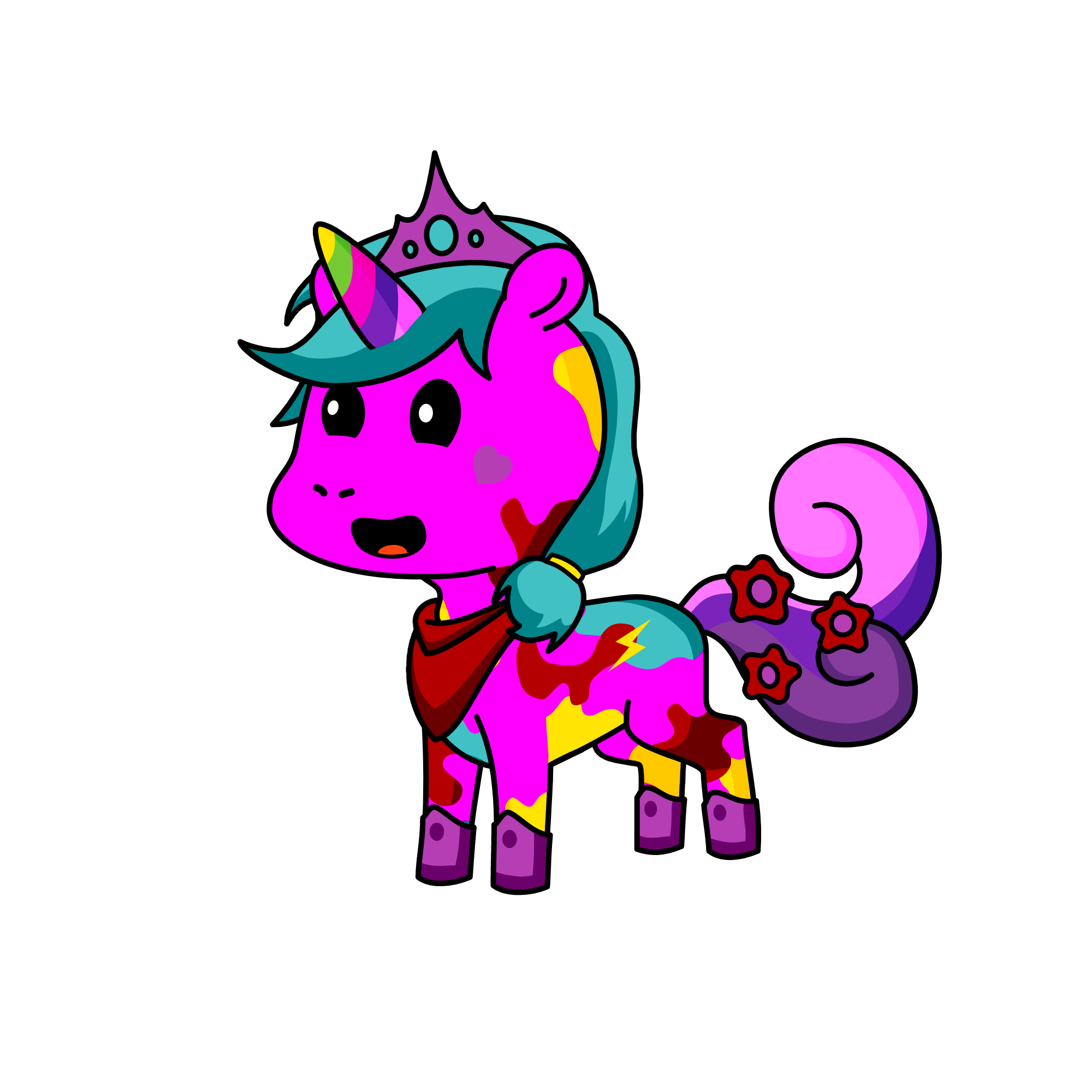 Andrea poryectos, the unicorn