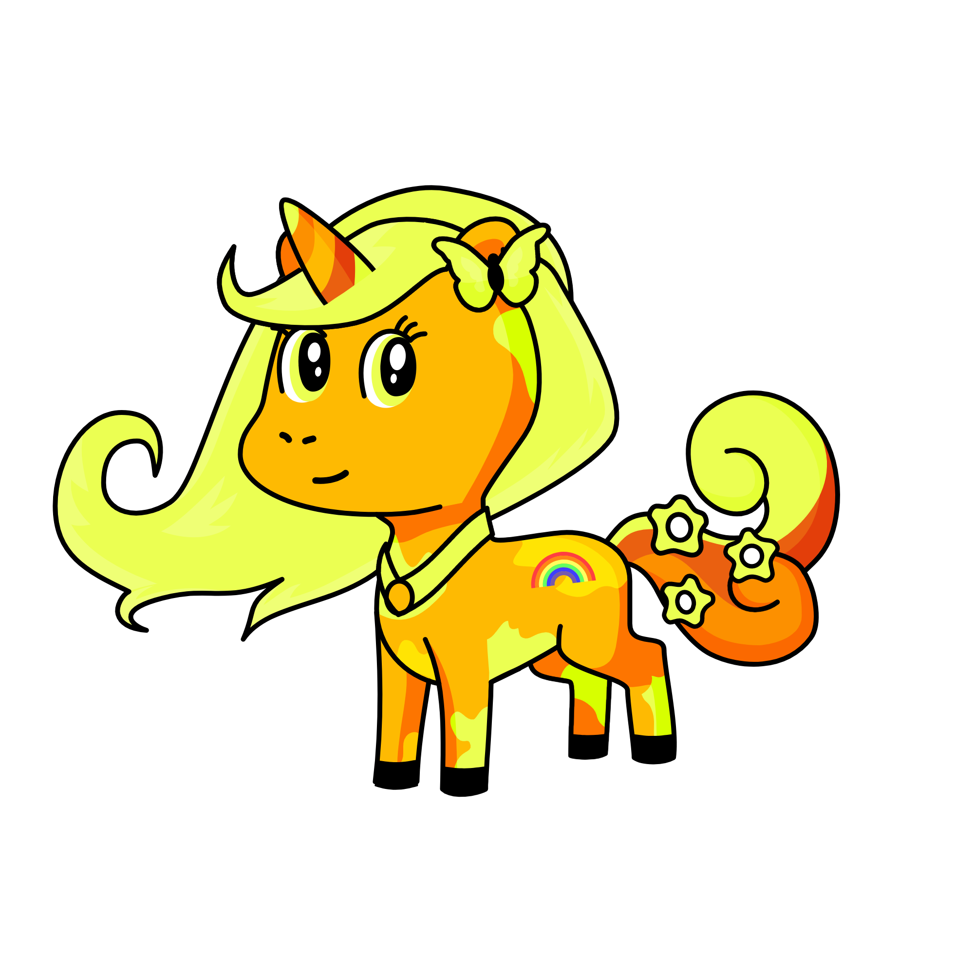 sunny☀️🌈💐, the unicorn