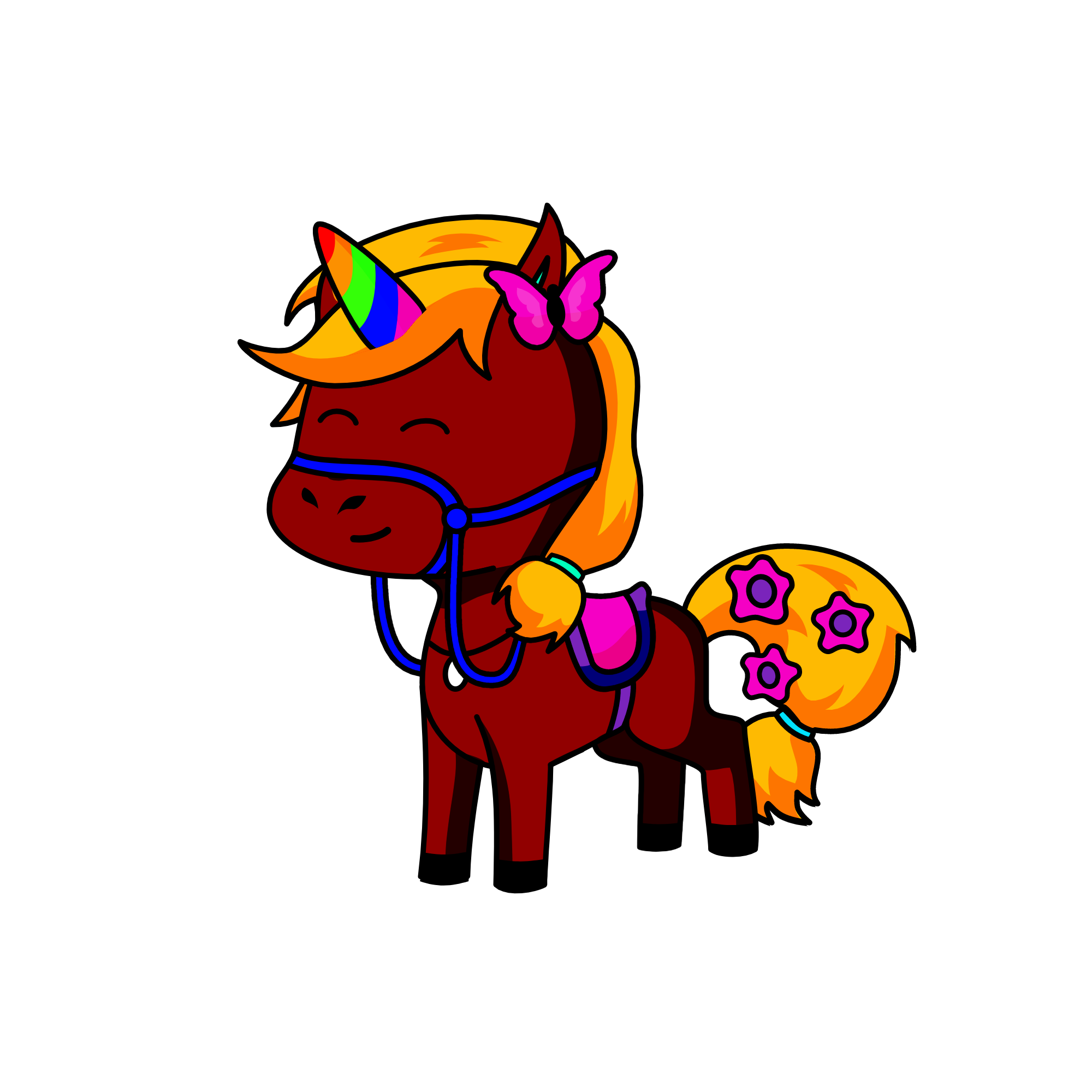 Sunny ☀️ 🌞, the unicorn