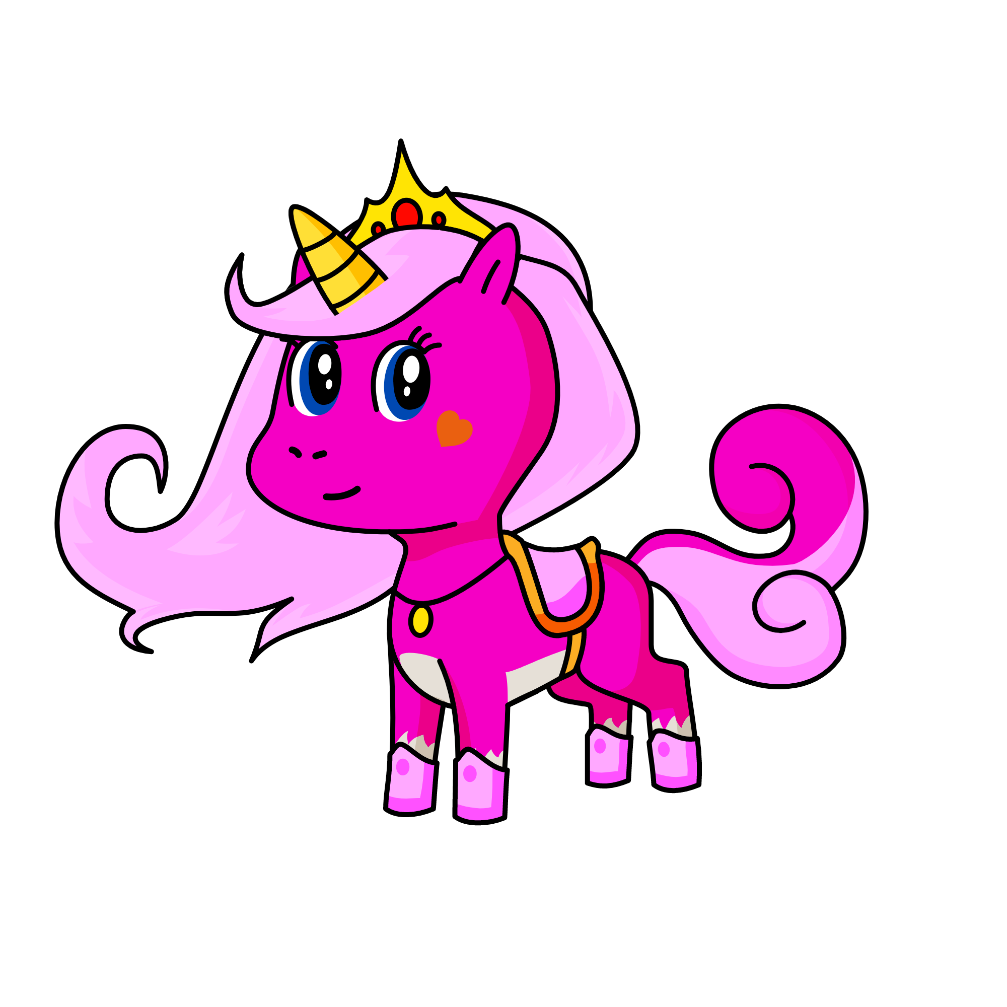 LILY LA UNICORNIA, the unicorn