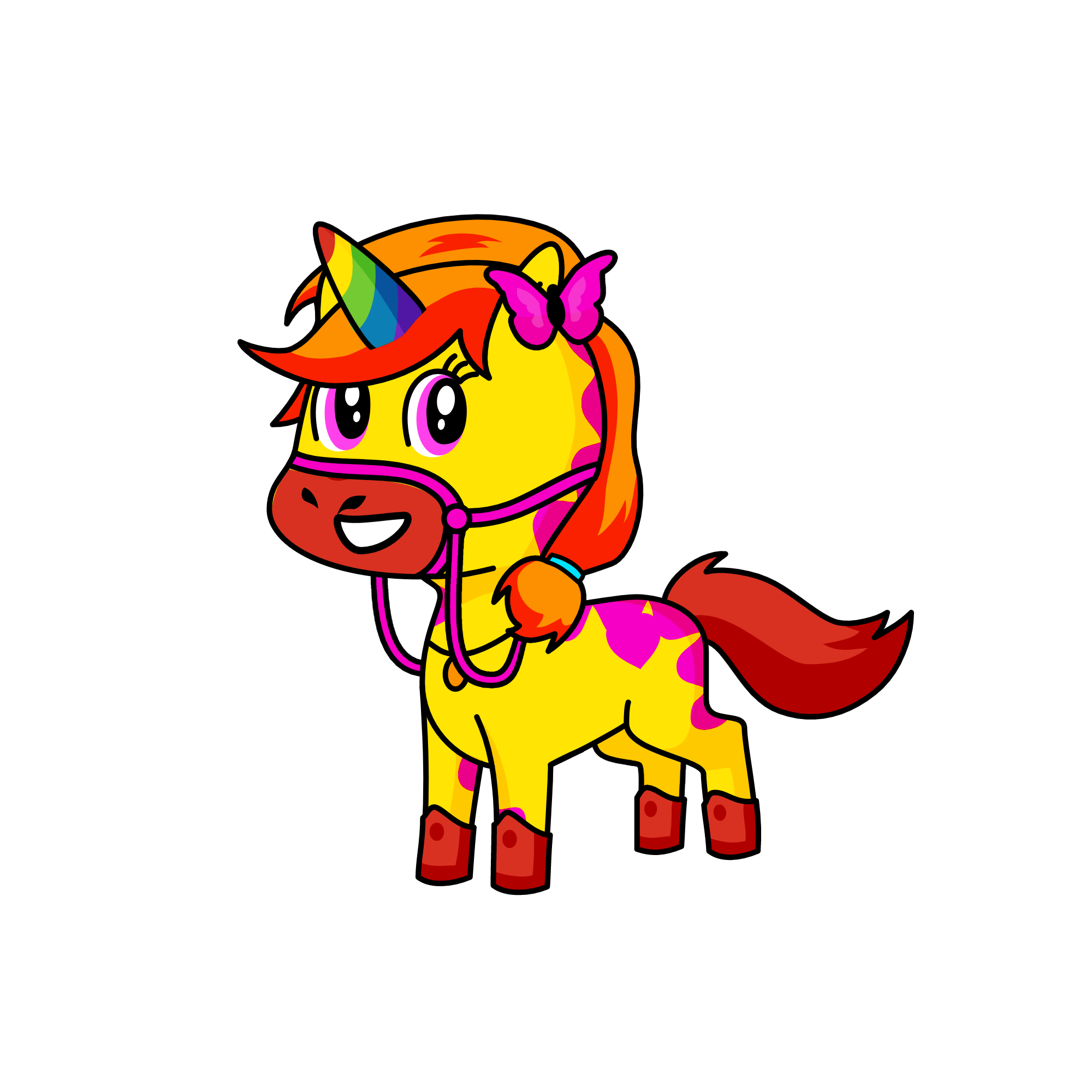 Unicorny, the unicorn