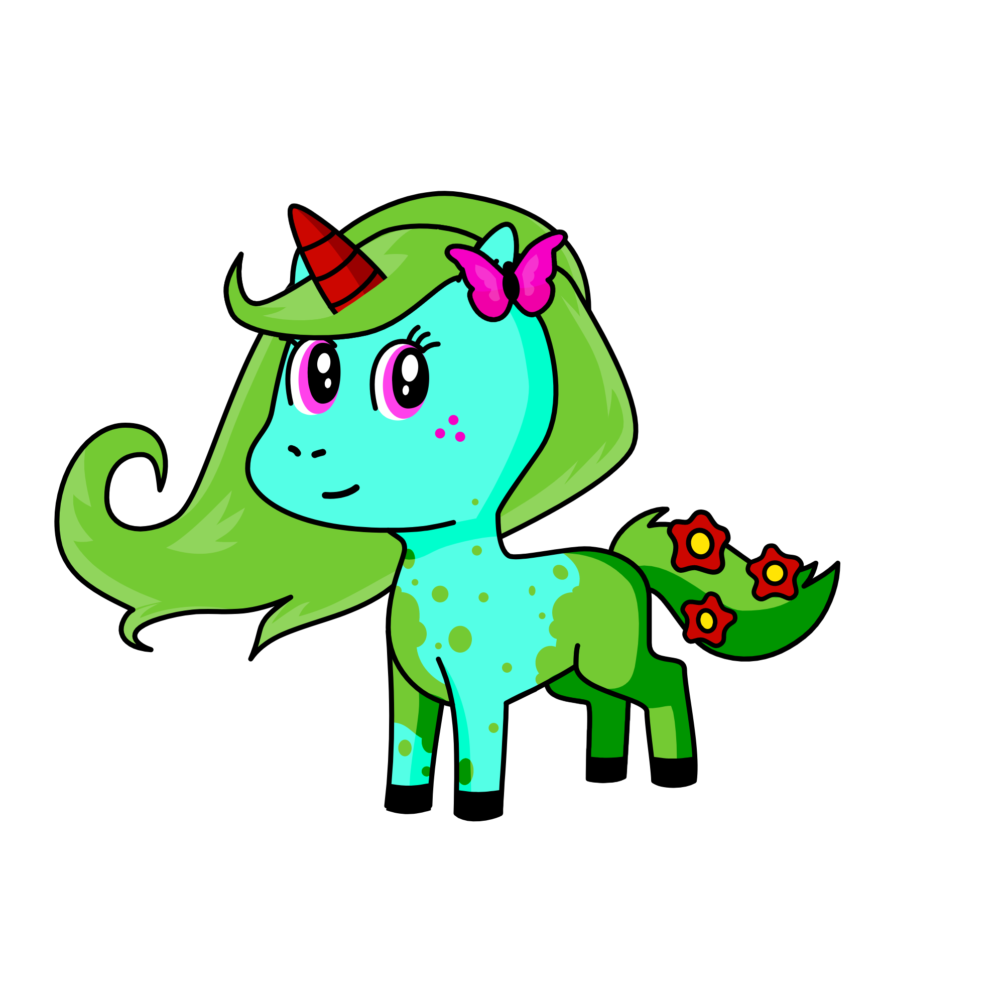prinsesa primavera, the unicorn