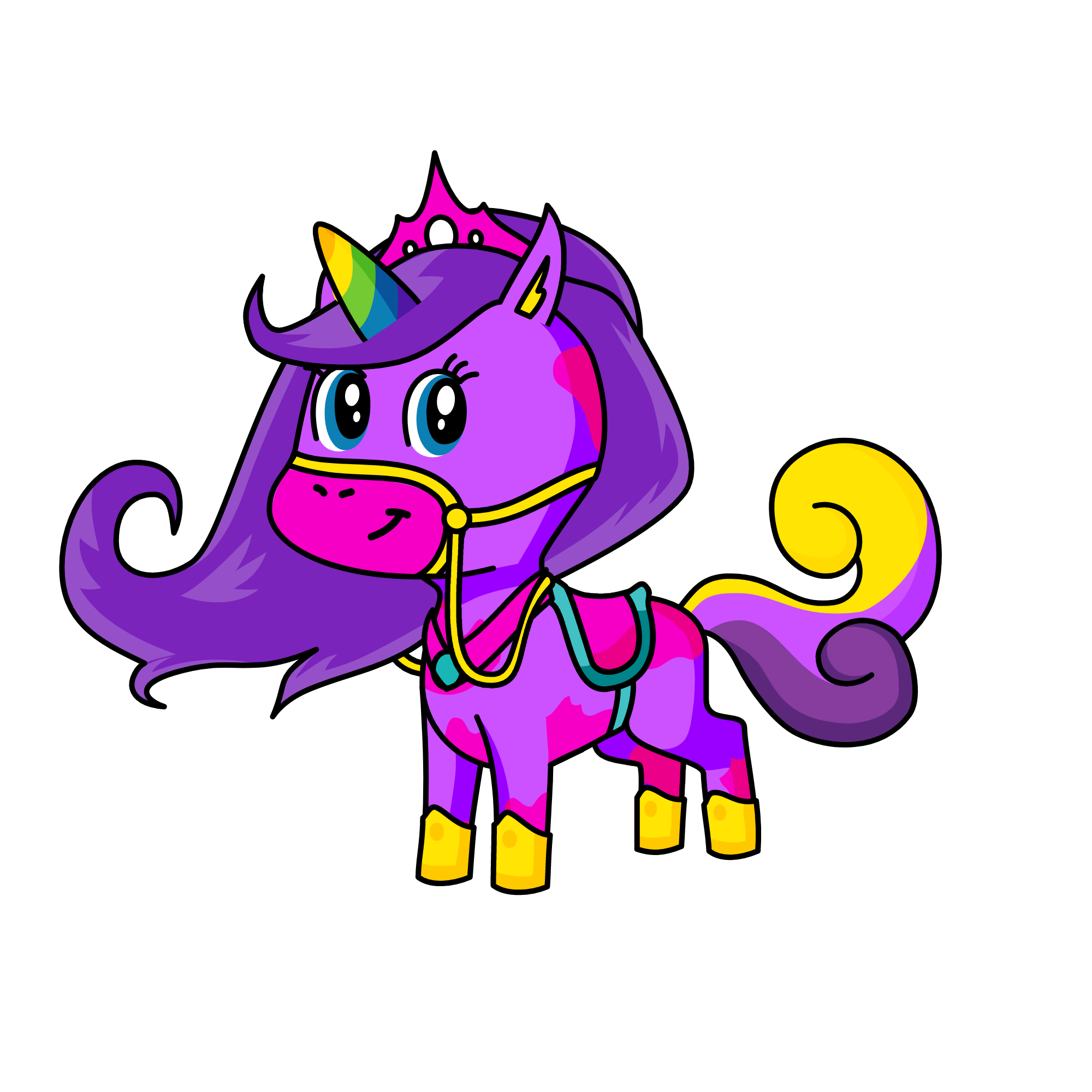 bff, the unicorn