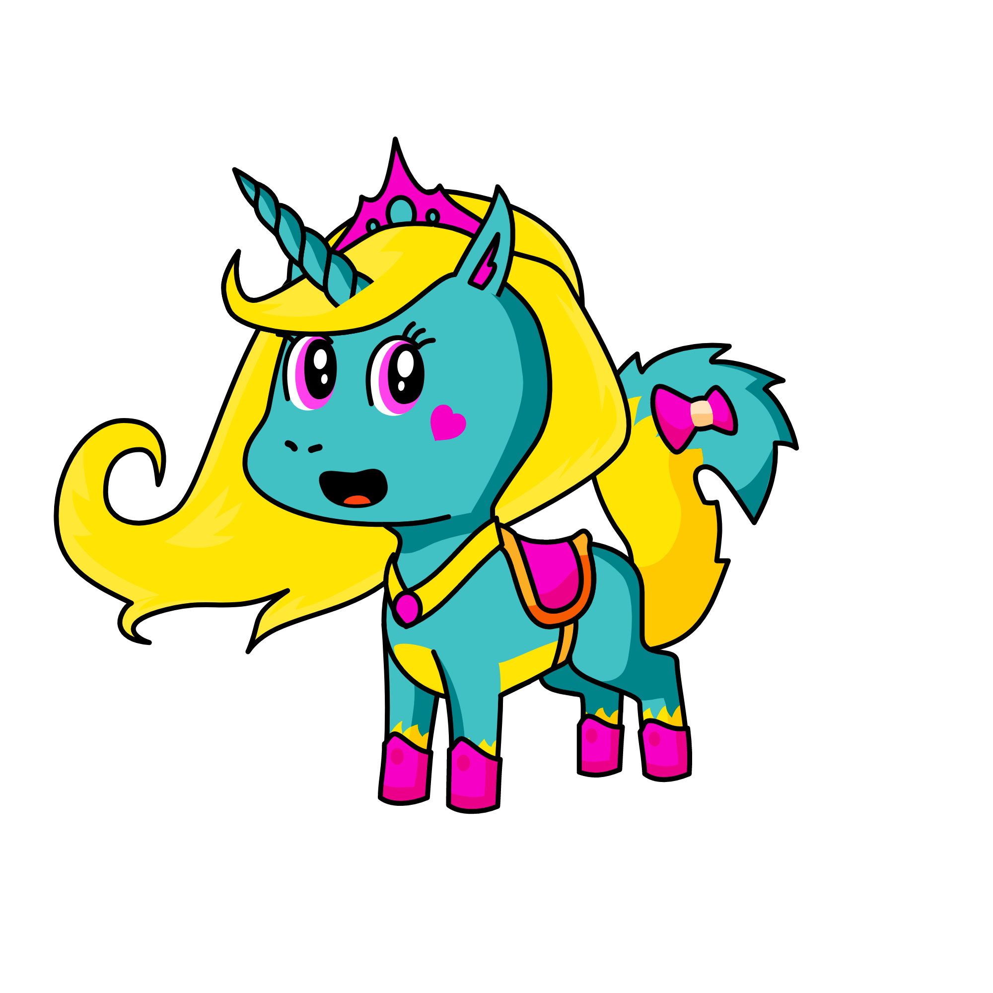 sunny, the unicorn