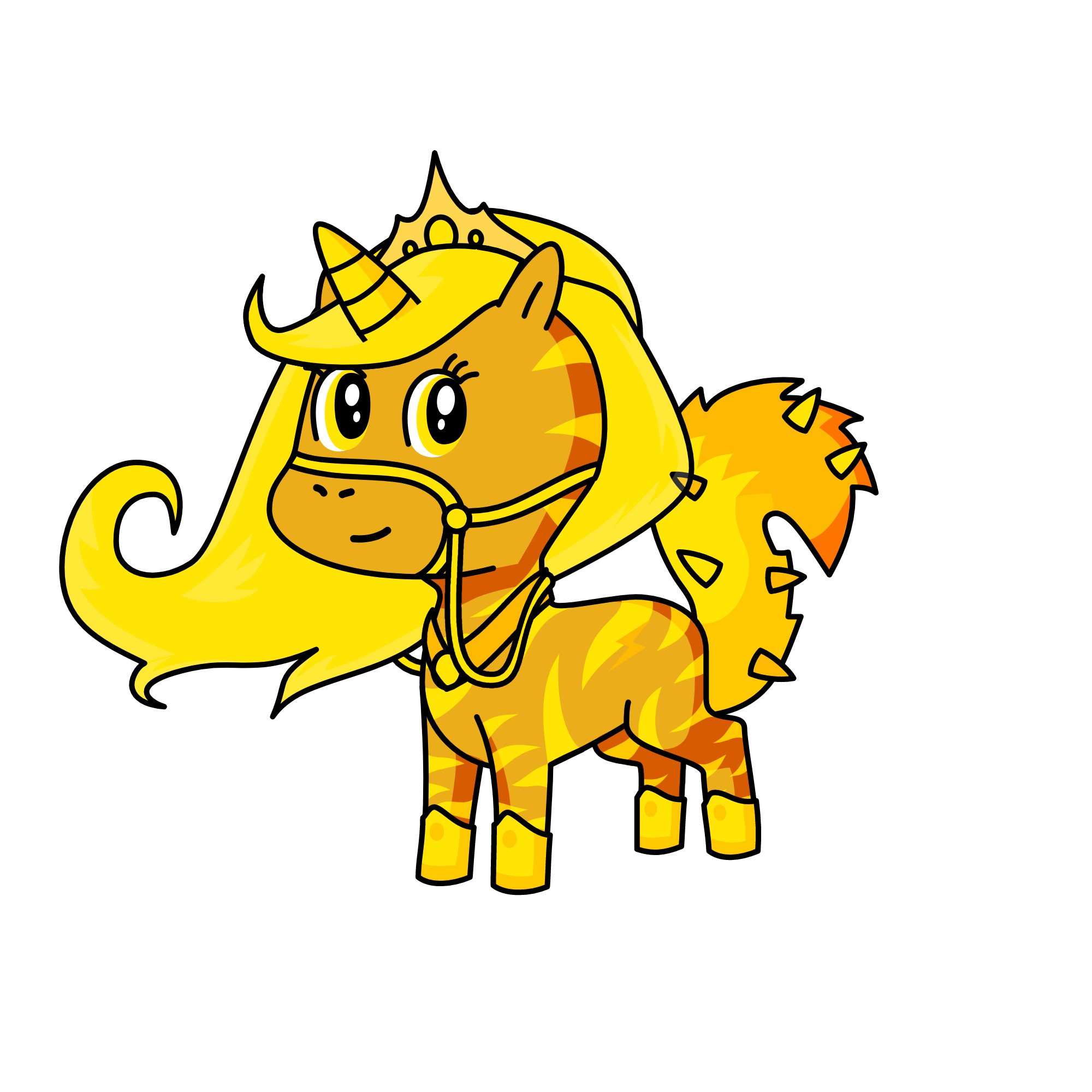 yellowey, the unicorn