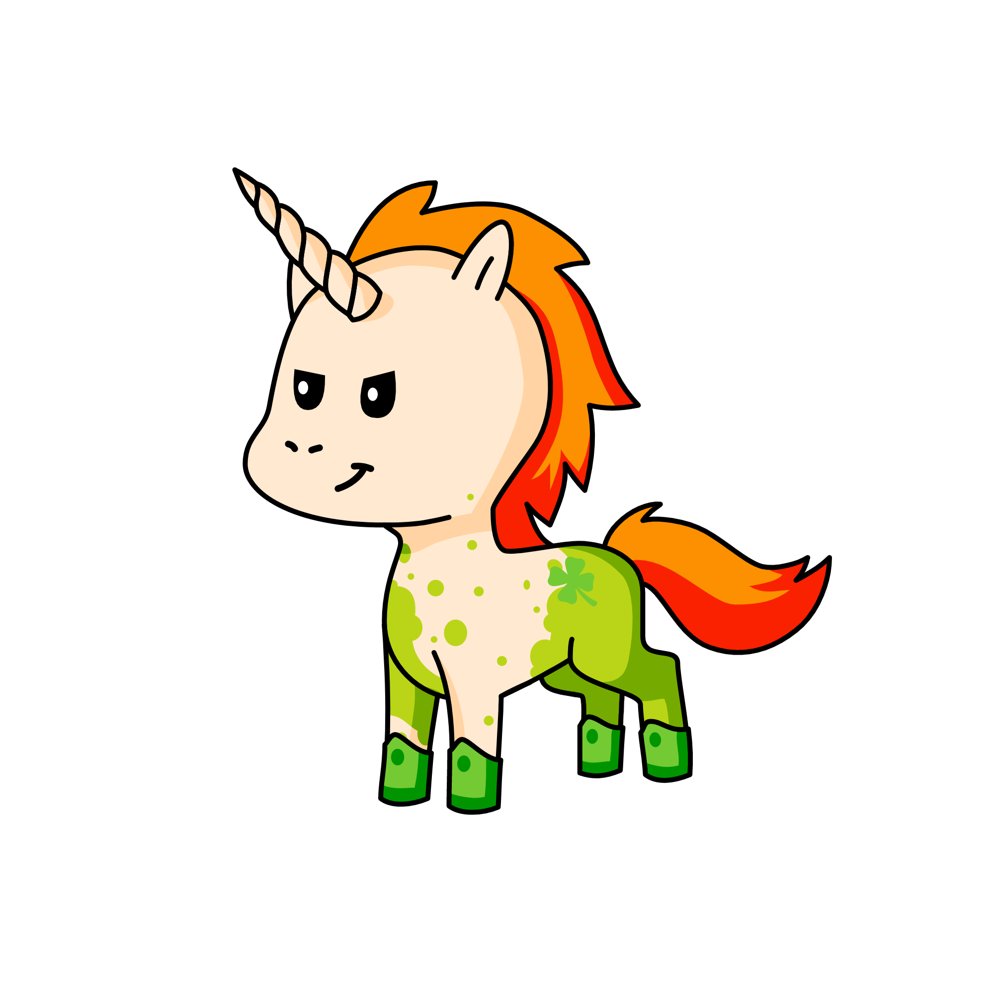 leprechaun, the unicorn