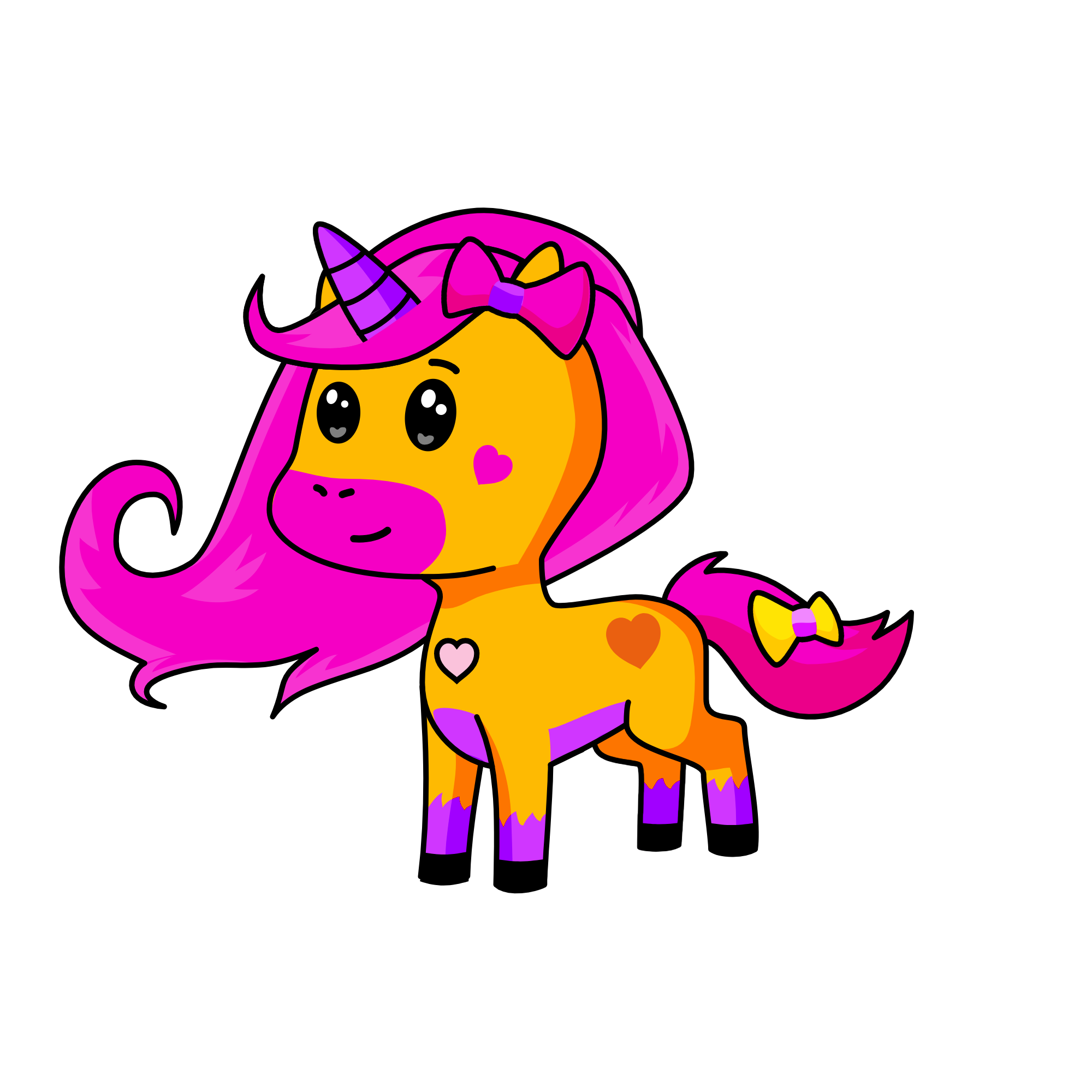 Izzy, the unicorn