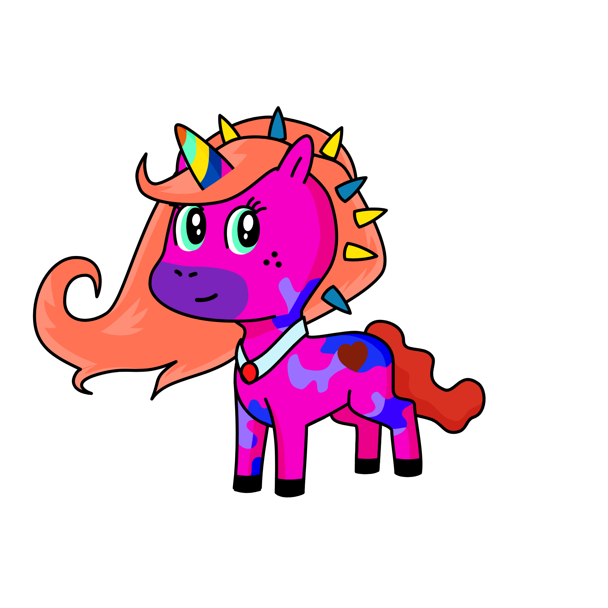 звюздочка, the unicorn