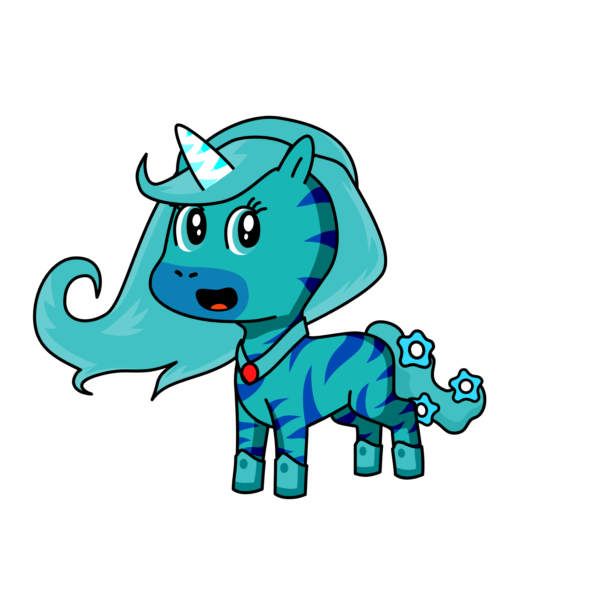 ice love bff, the unicorn