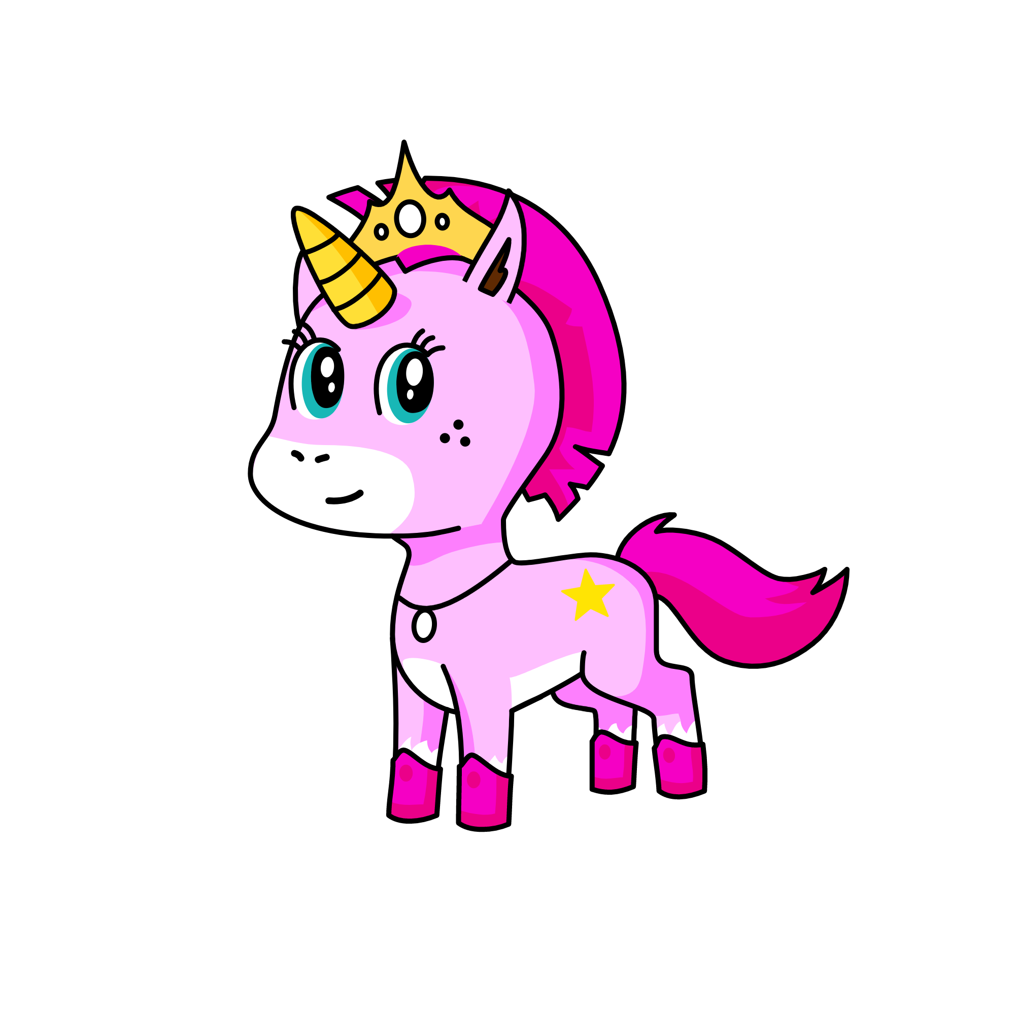 Gytta, the unicorn