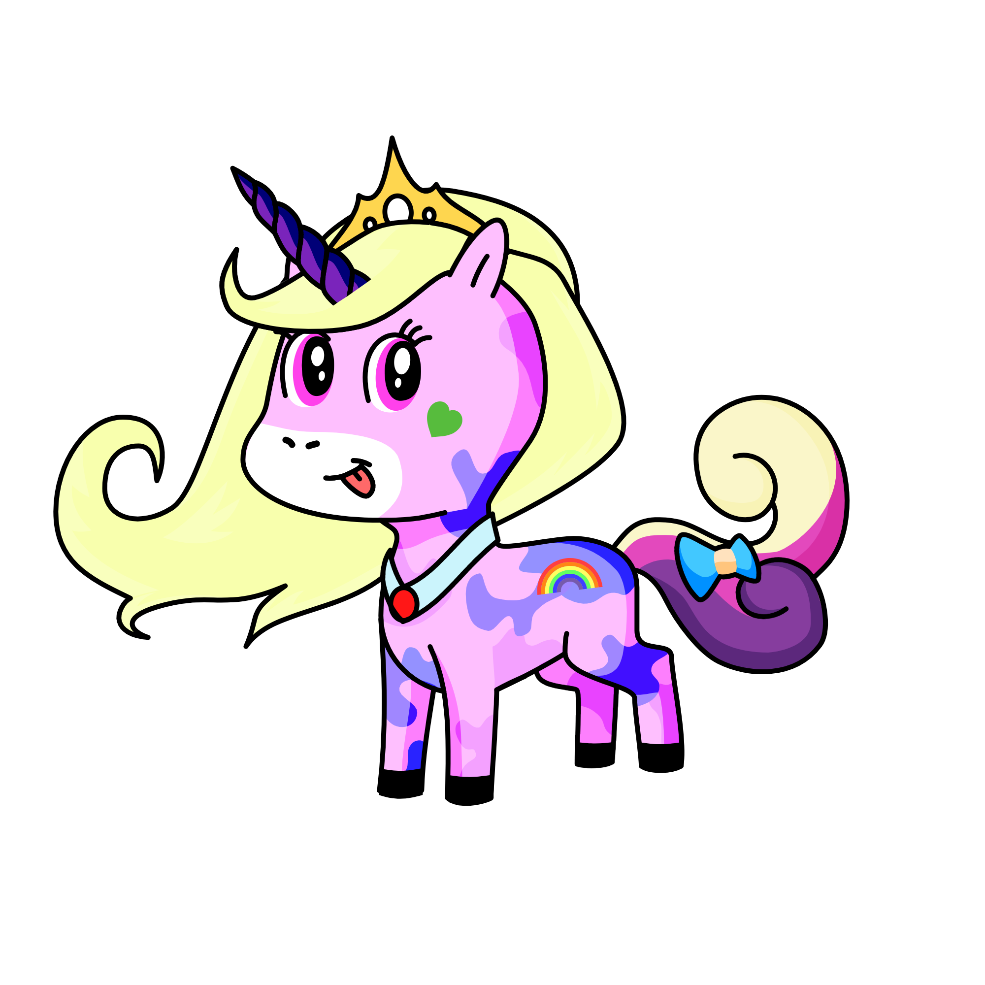 raimbow, the unicorn