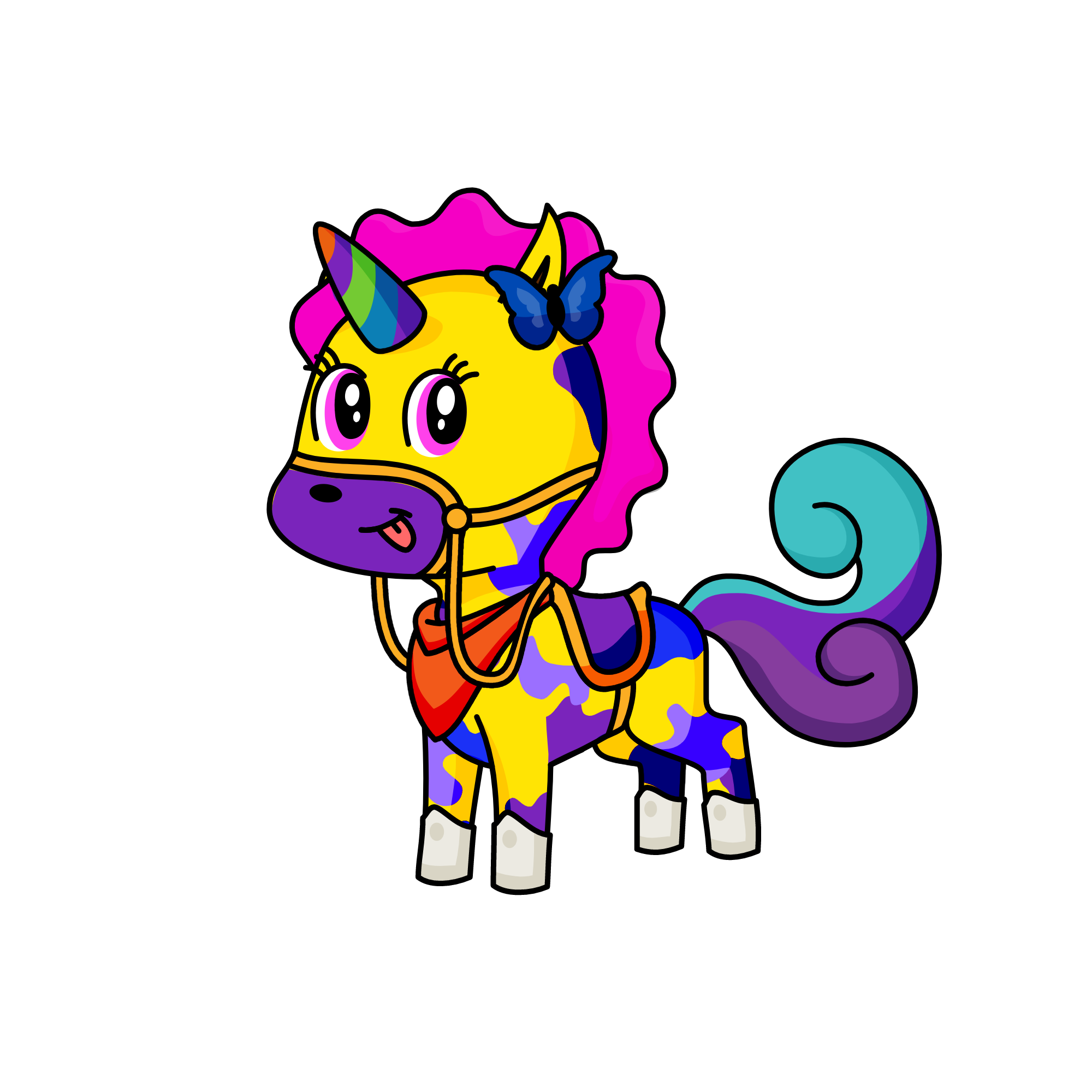 qeen, the unicorn