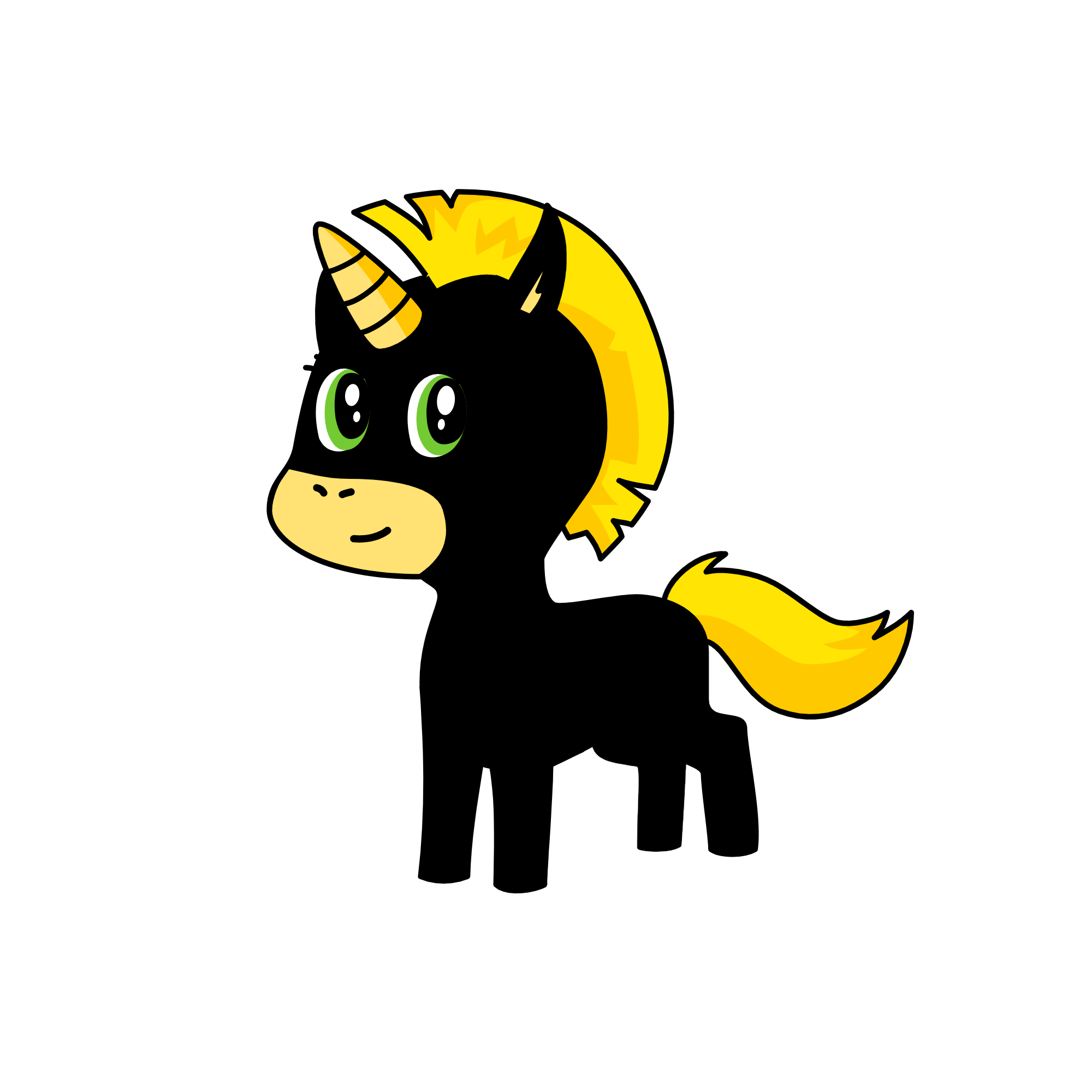 cat noir, the unicorn