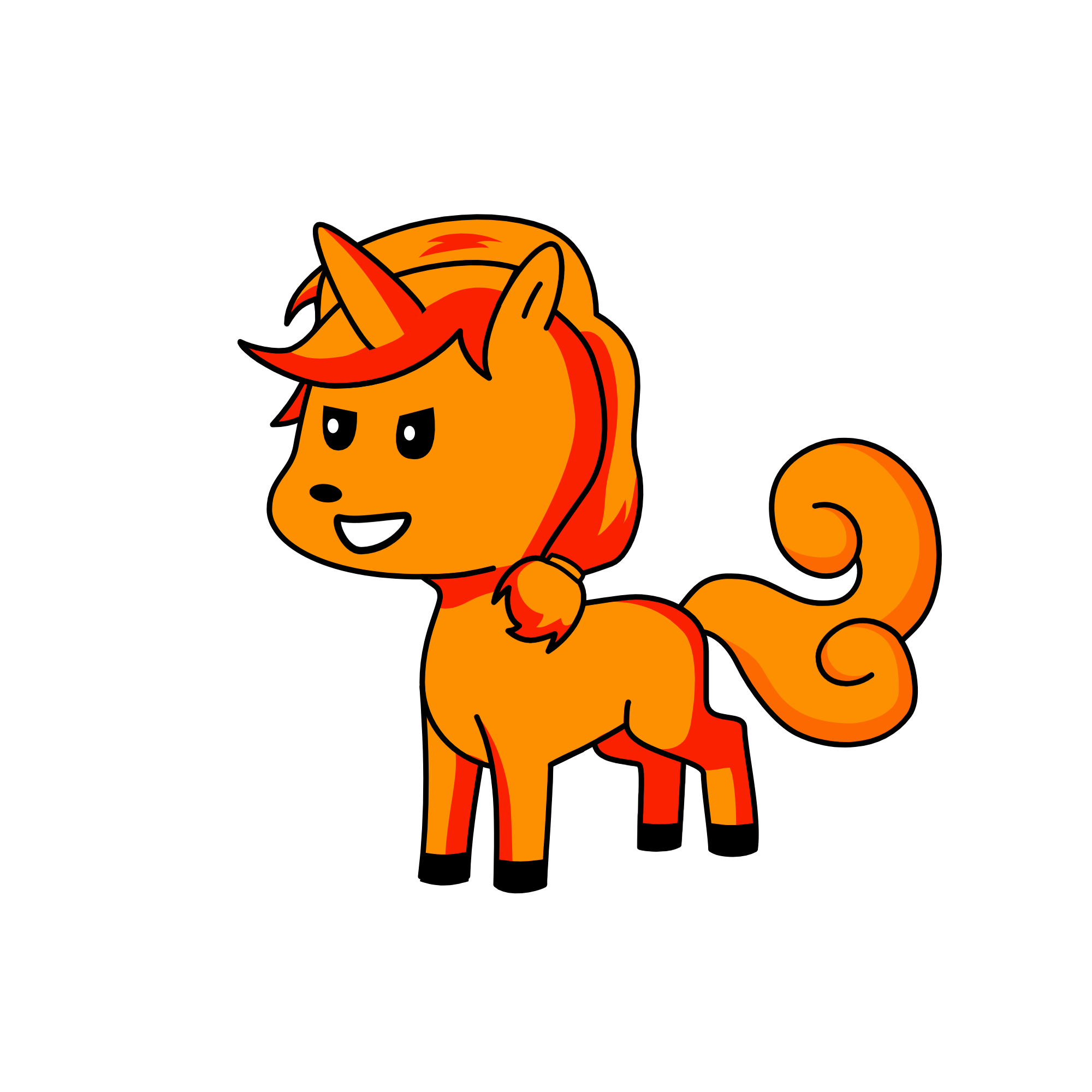 the evil apple jack, the unicorn