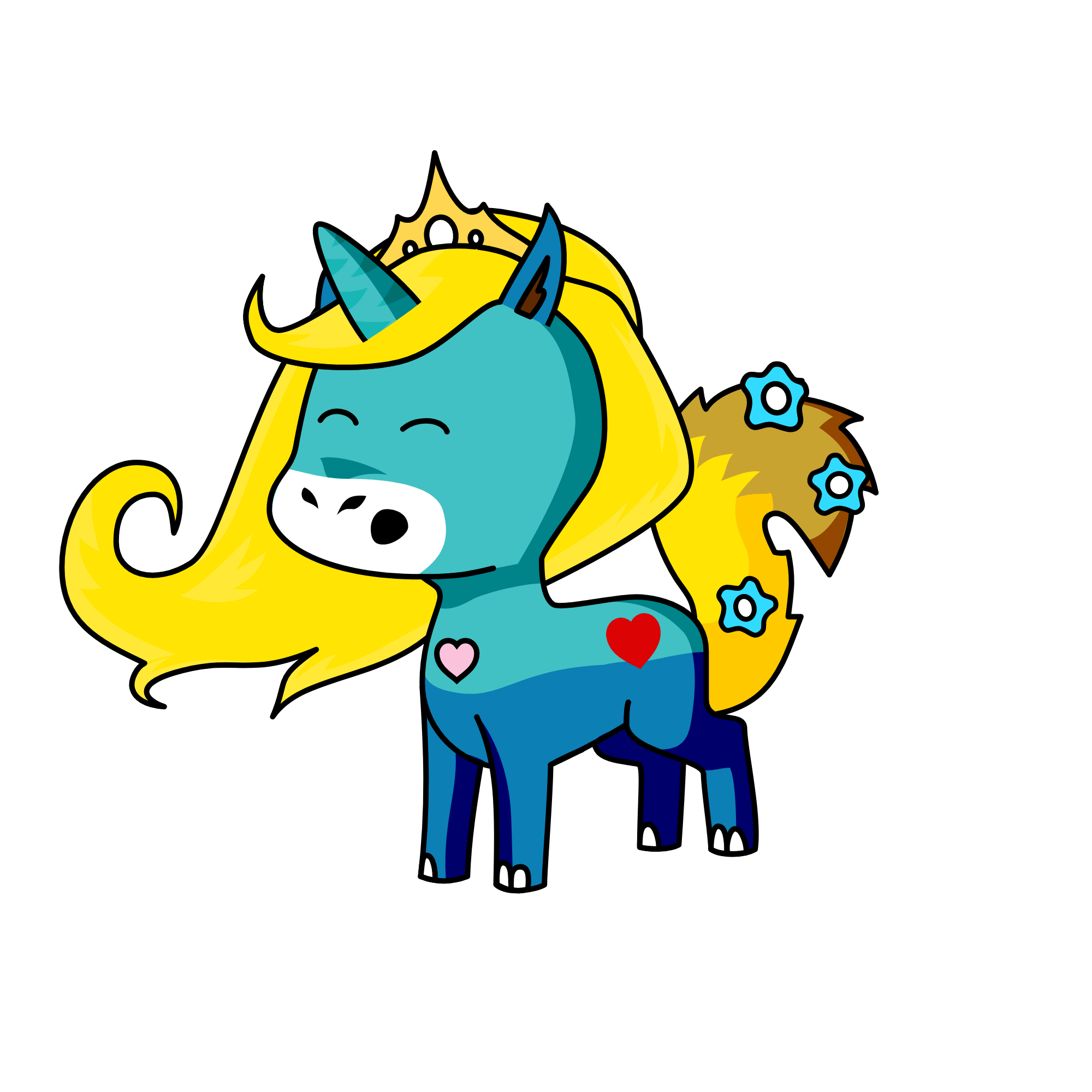 Las Ratitas Pandilleras, the unicorn