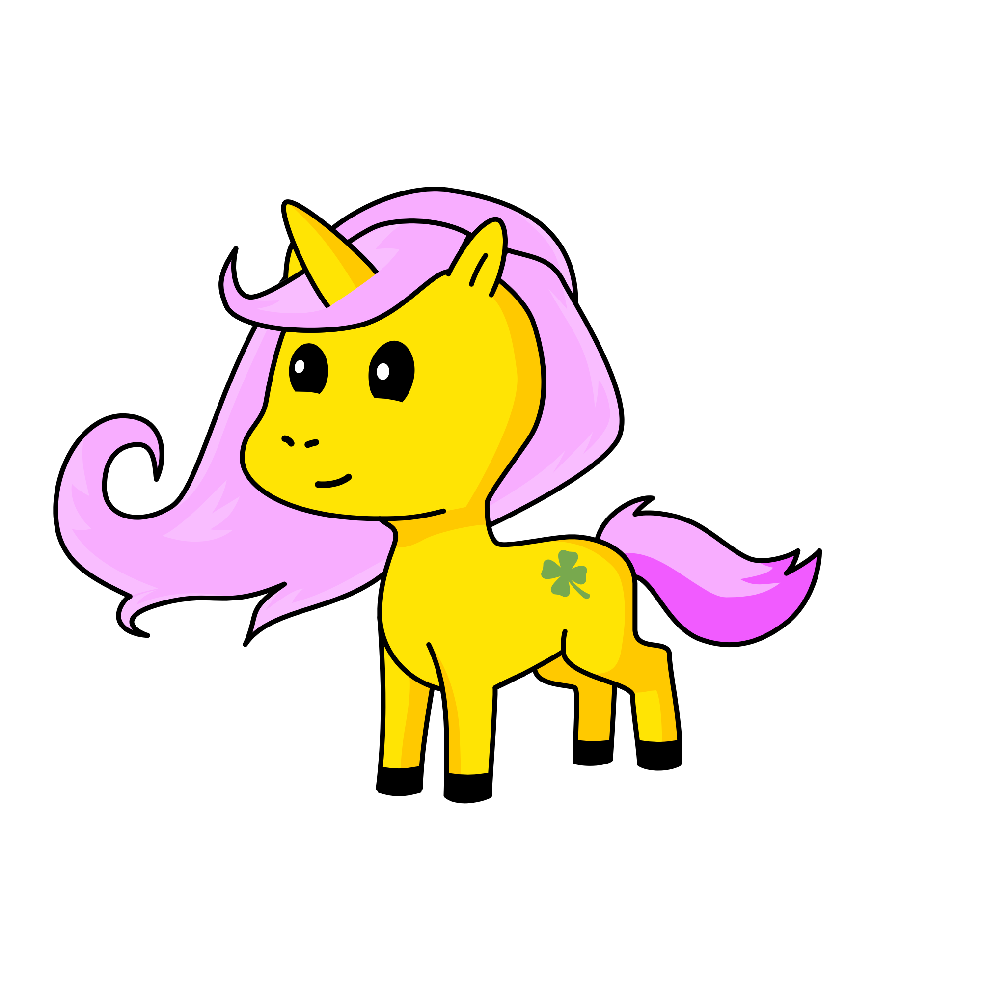 Fluttershy, the unicorn