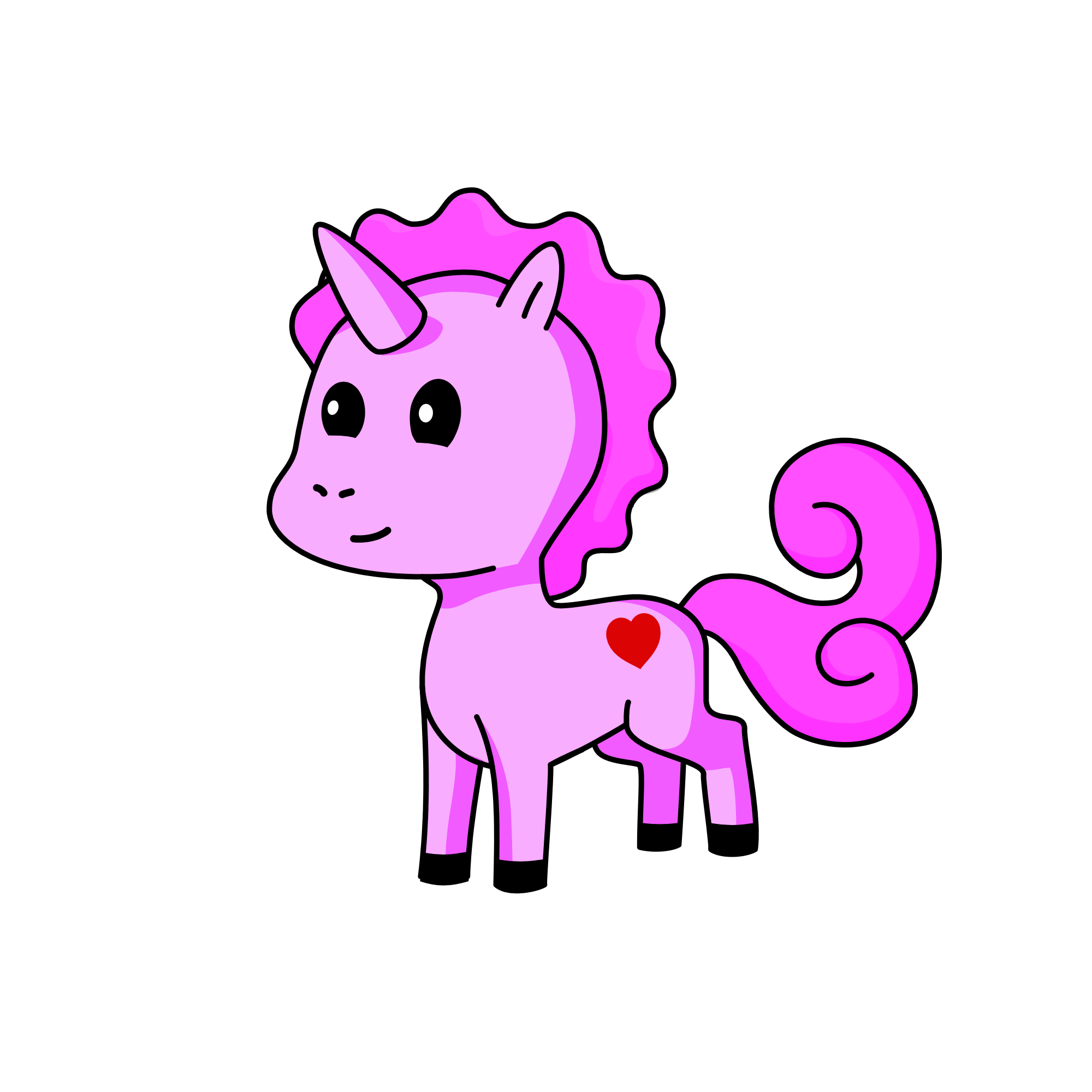 Pinkie pi, the unicorn