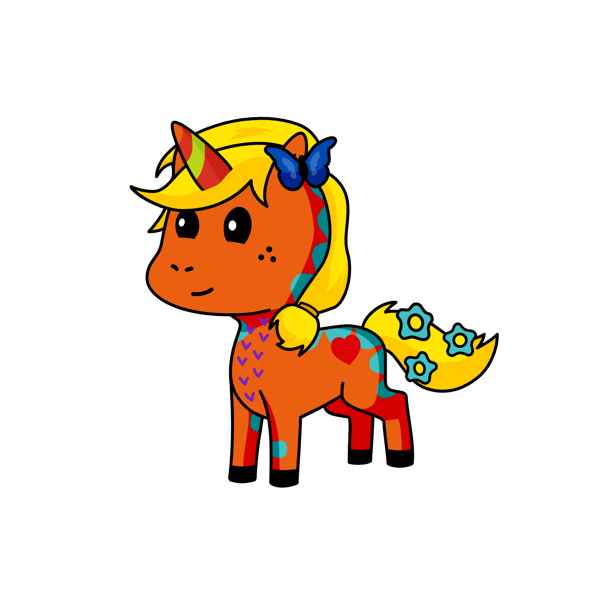 naranja, the unicorn