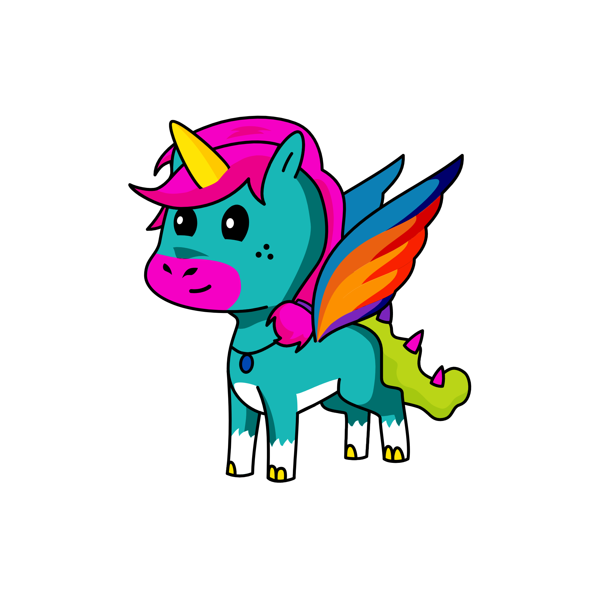arcoiris, the unicorn
