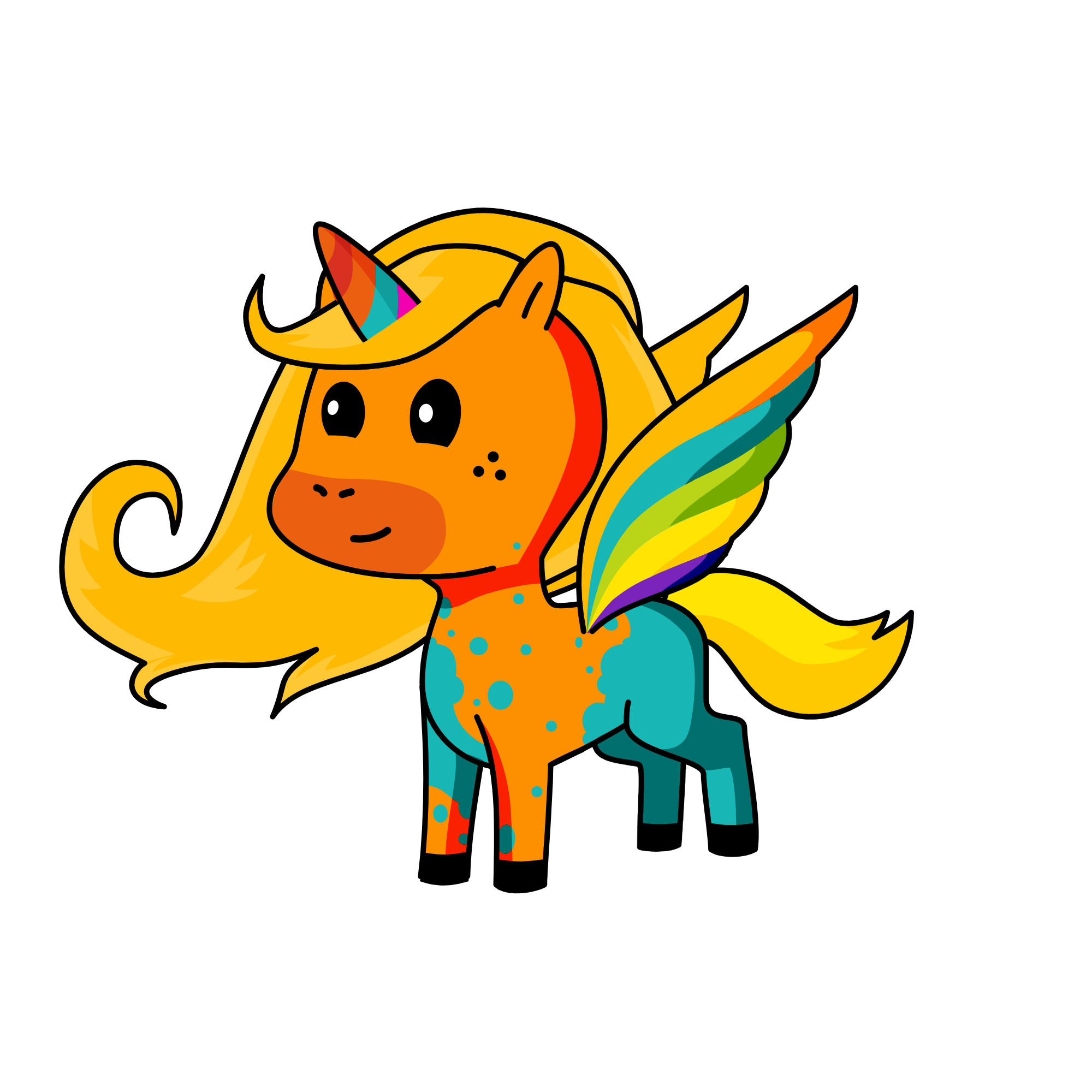 melenudo, the unicorn