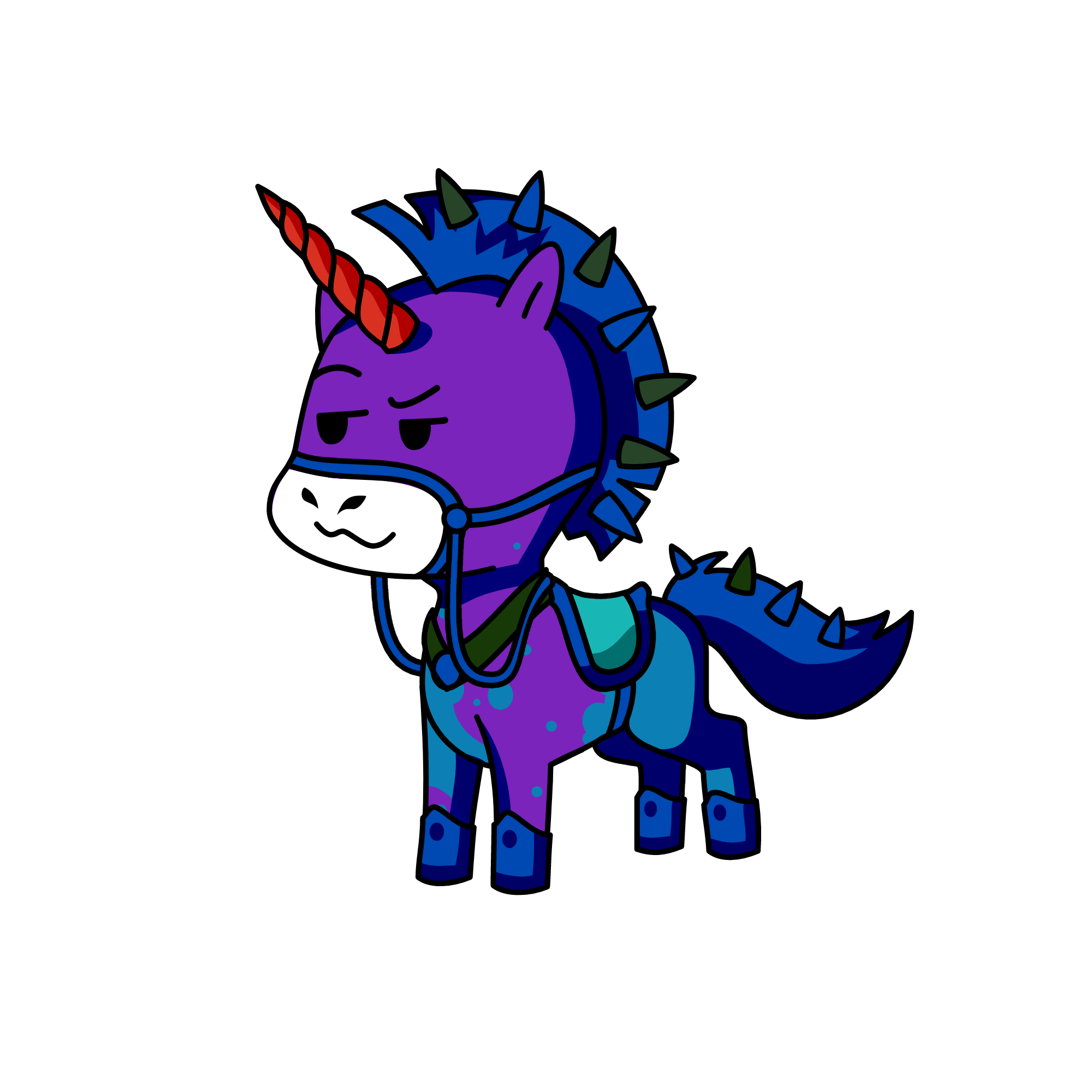 johnalaya the warnicorn general, the unicorn