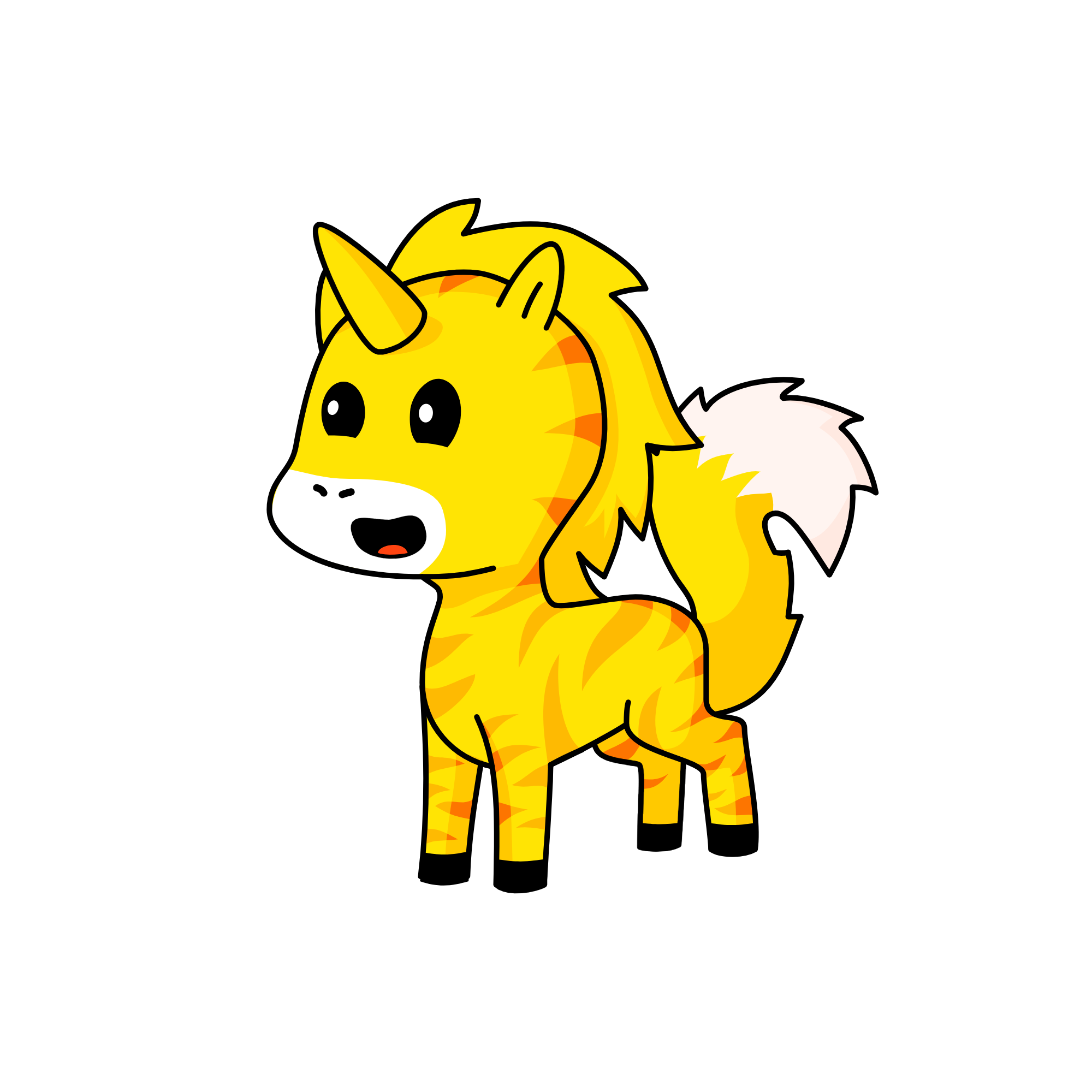Tails the enginear, the unicorn