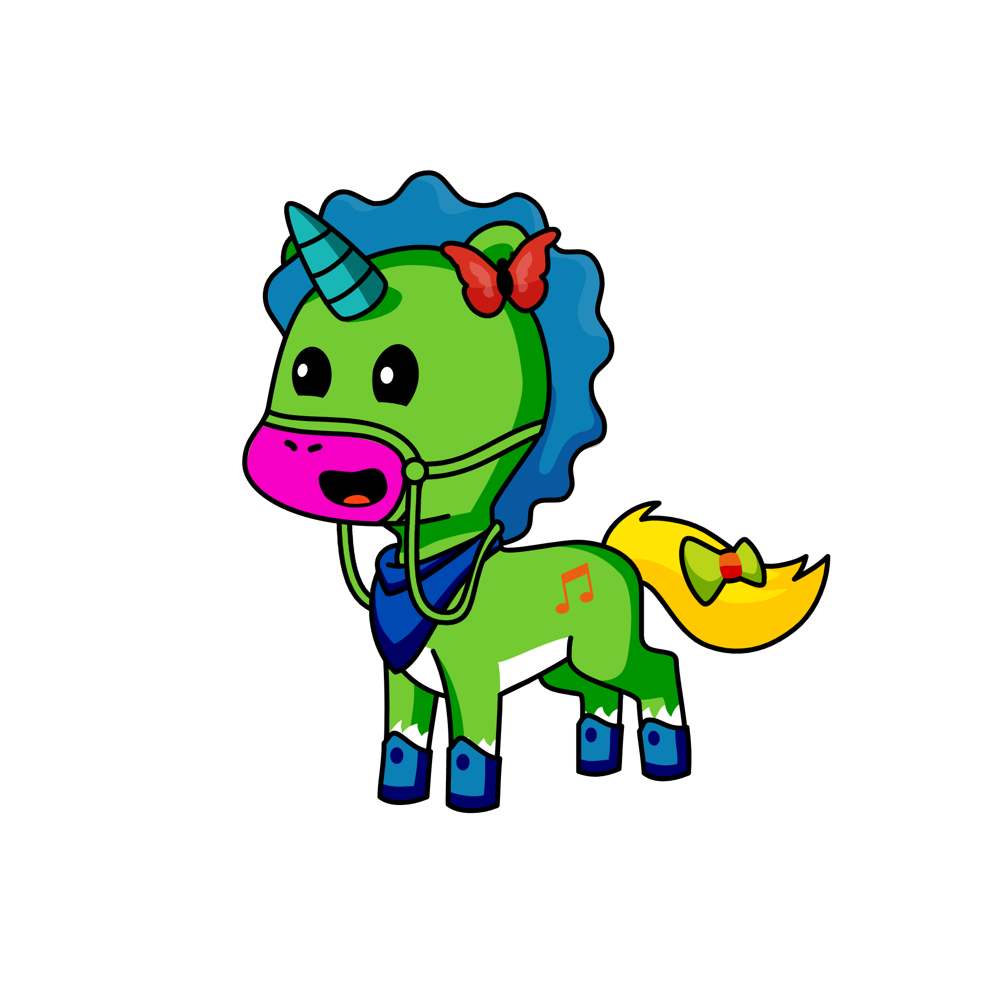 melody, the unicorn