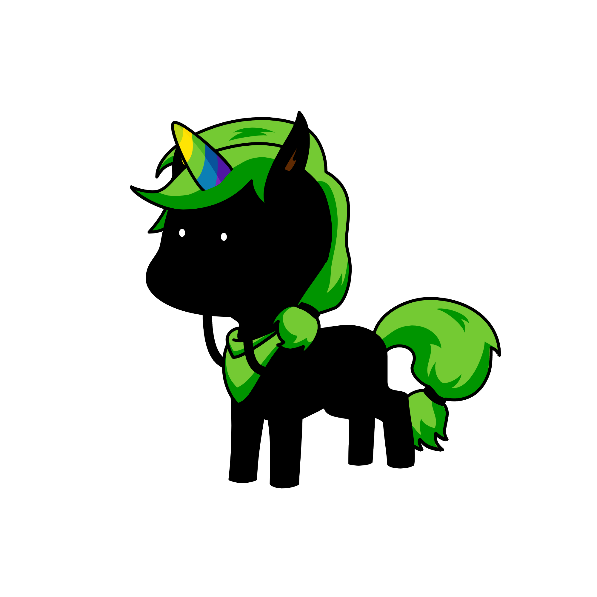 poop, the unicorn