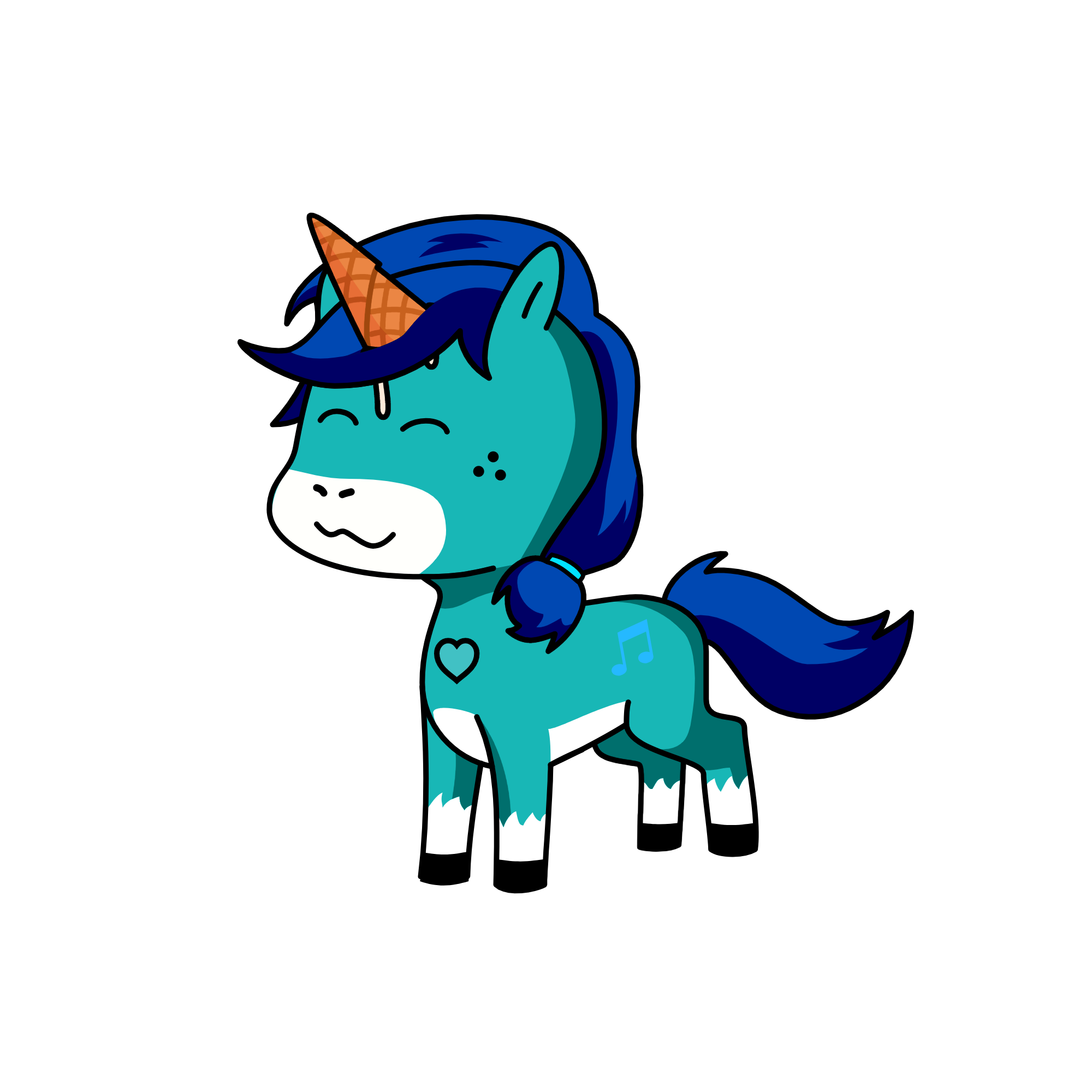 ice-cream, the unicorn