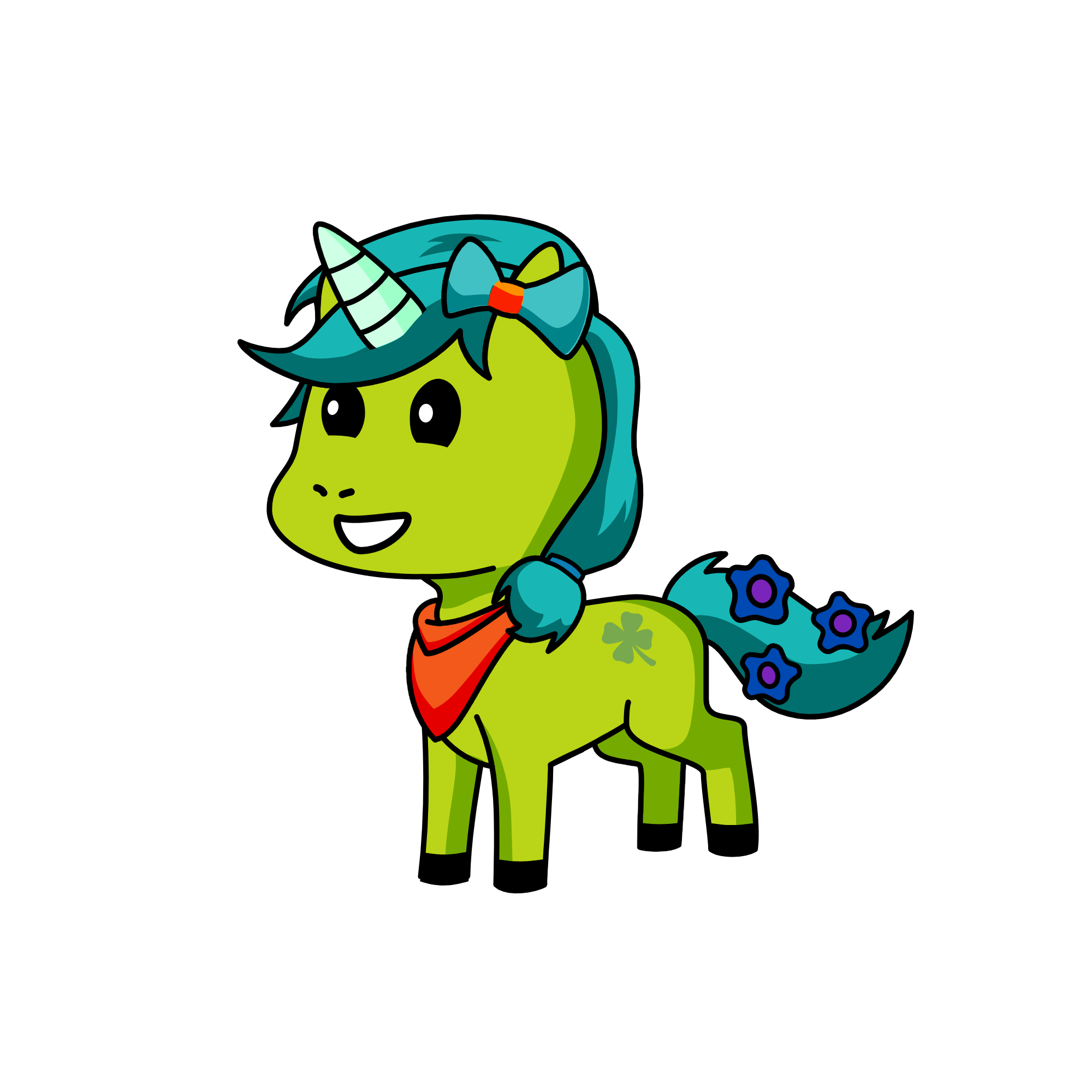 BEST FRIENDS, the unicorn