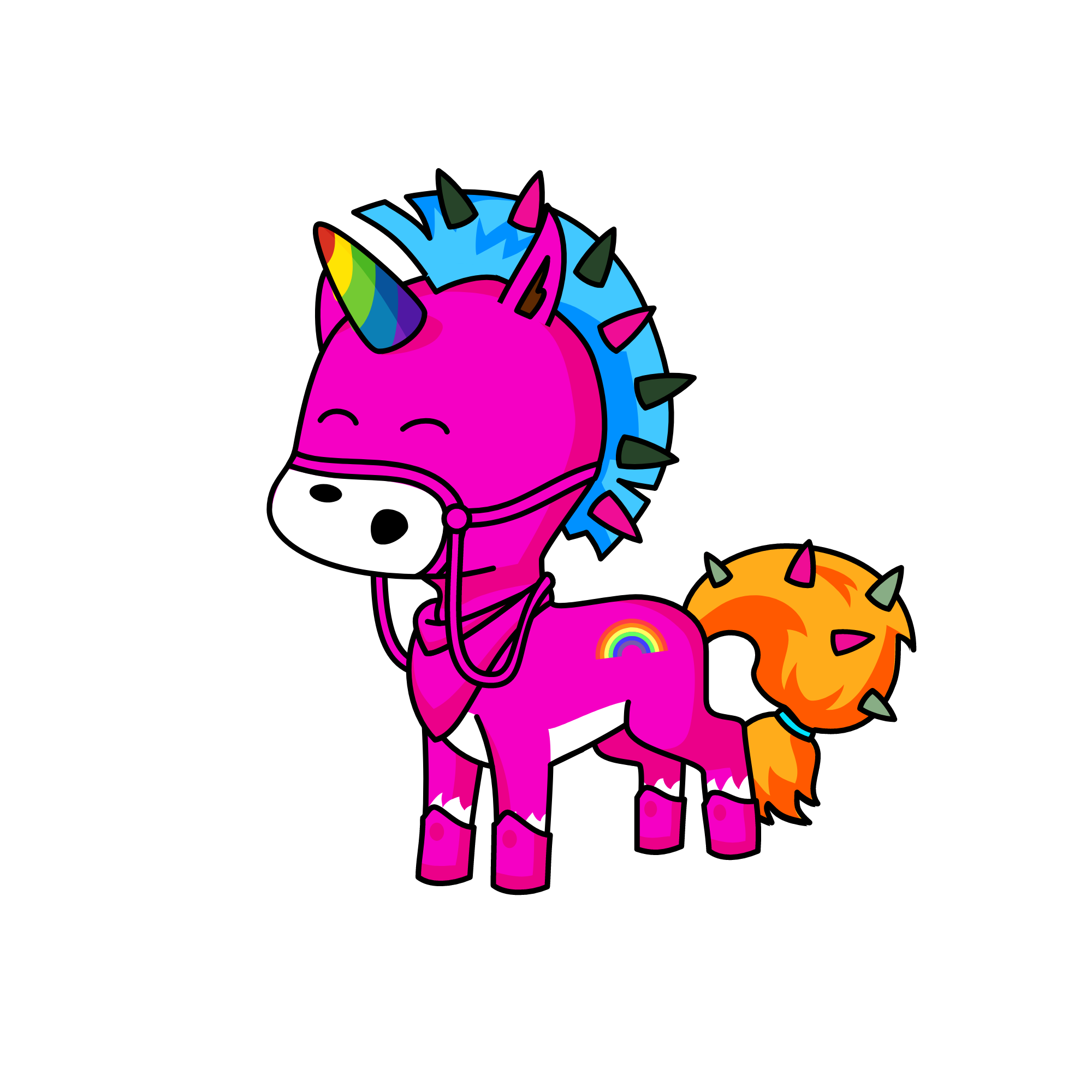Punky, the unicorn