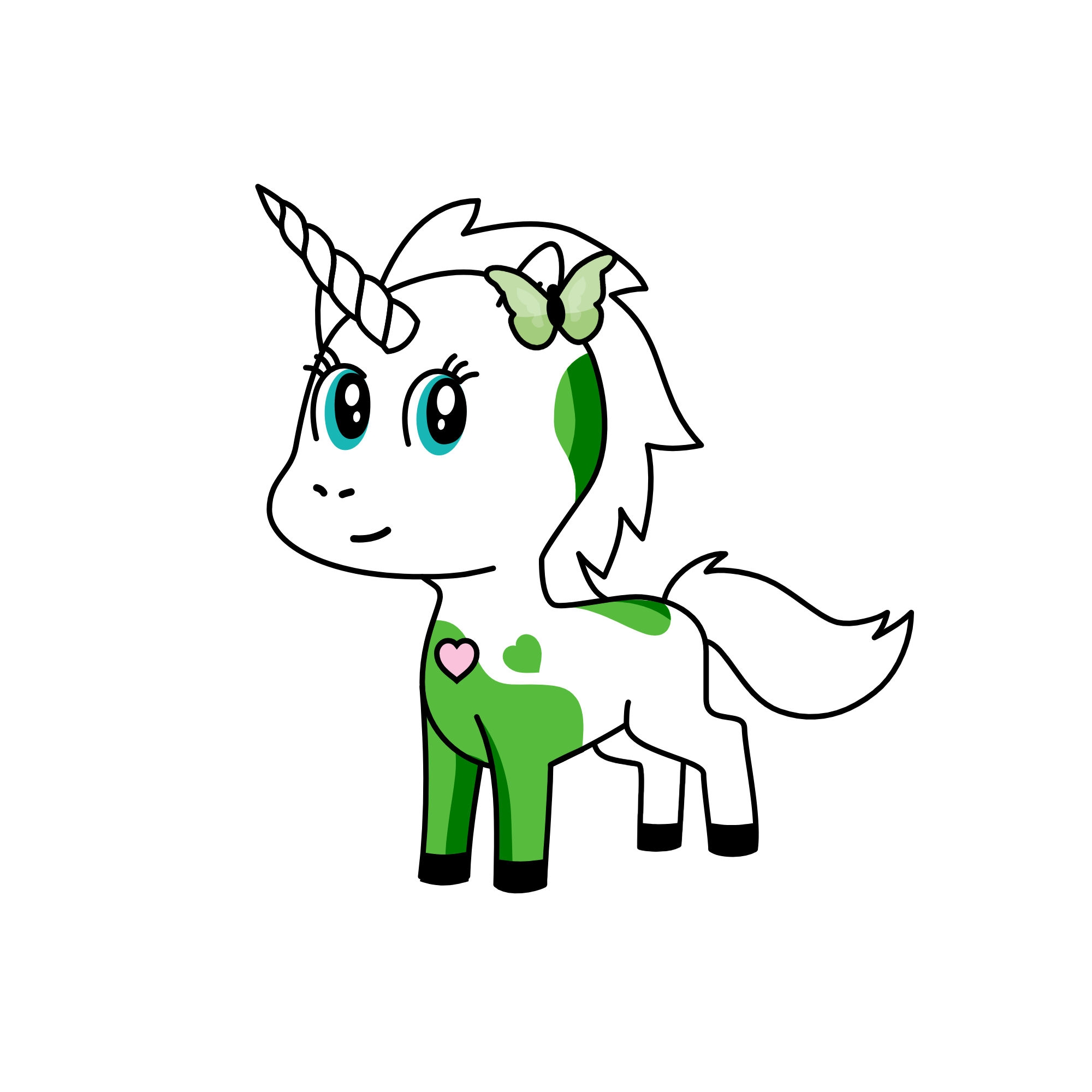 winter, the unicorn