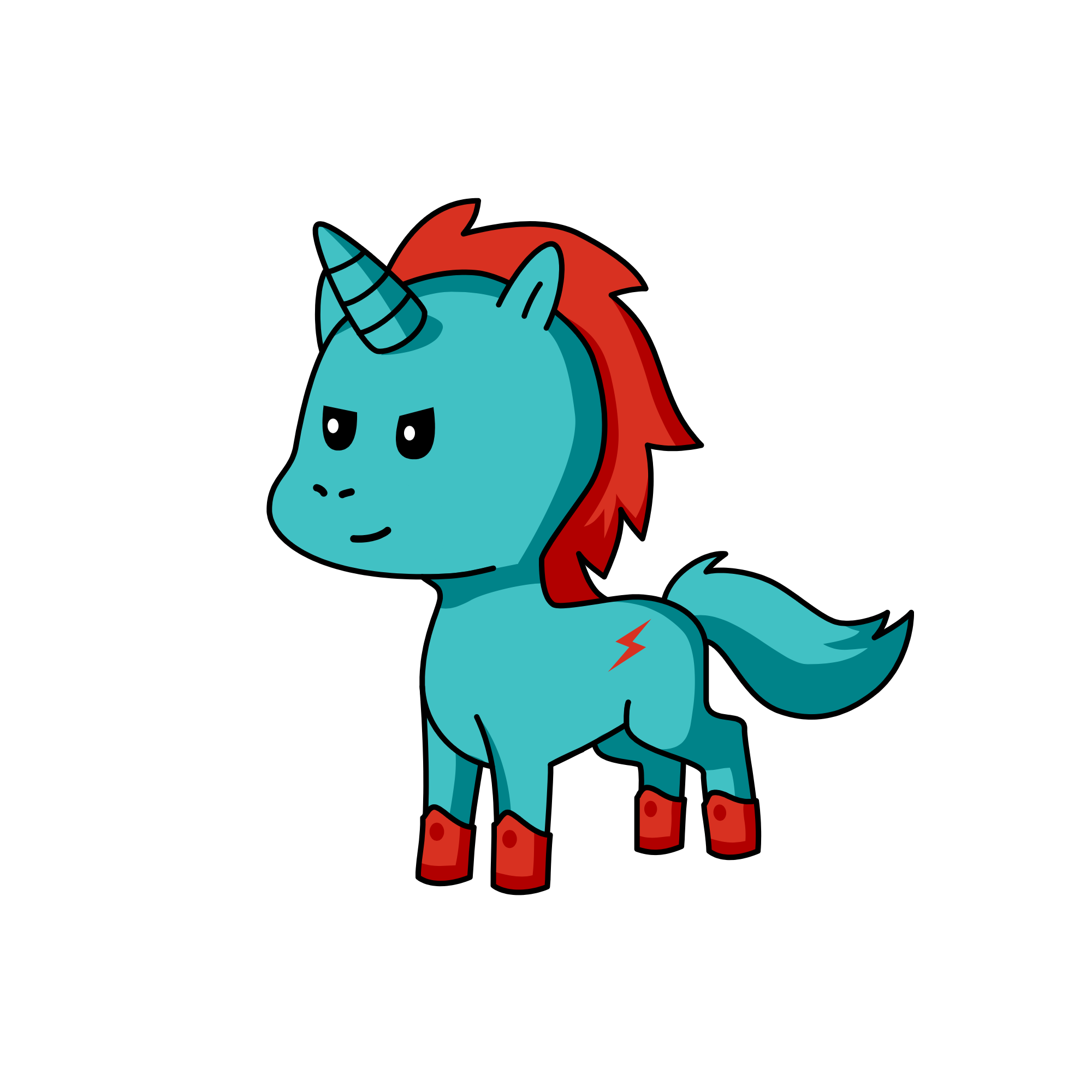 Zake, the unicorn