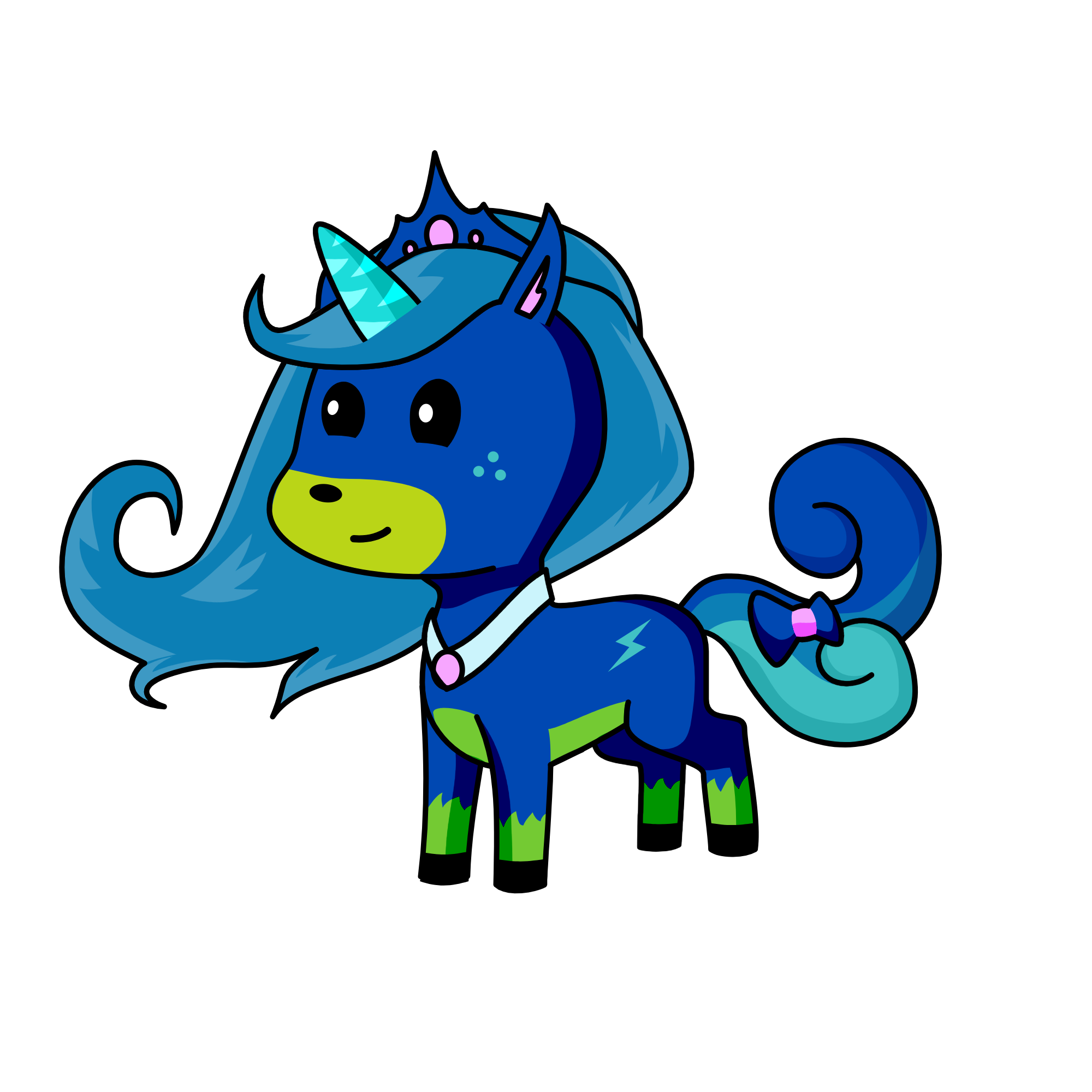 Midnight, the unicorn