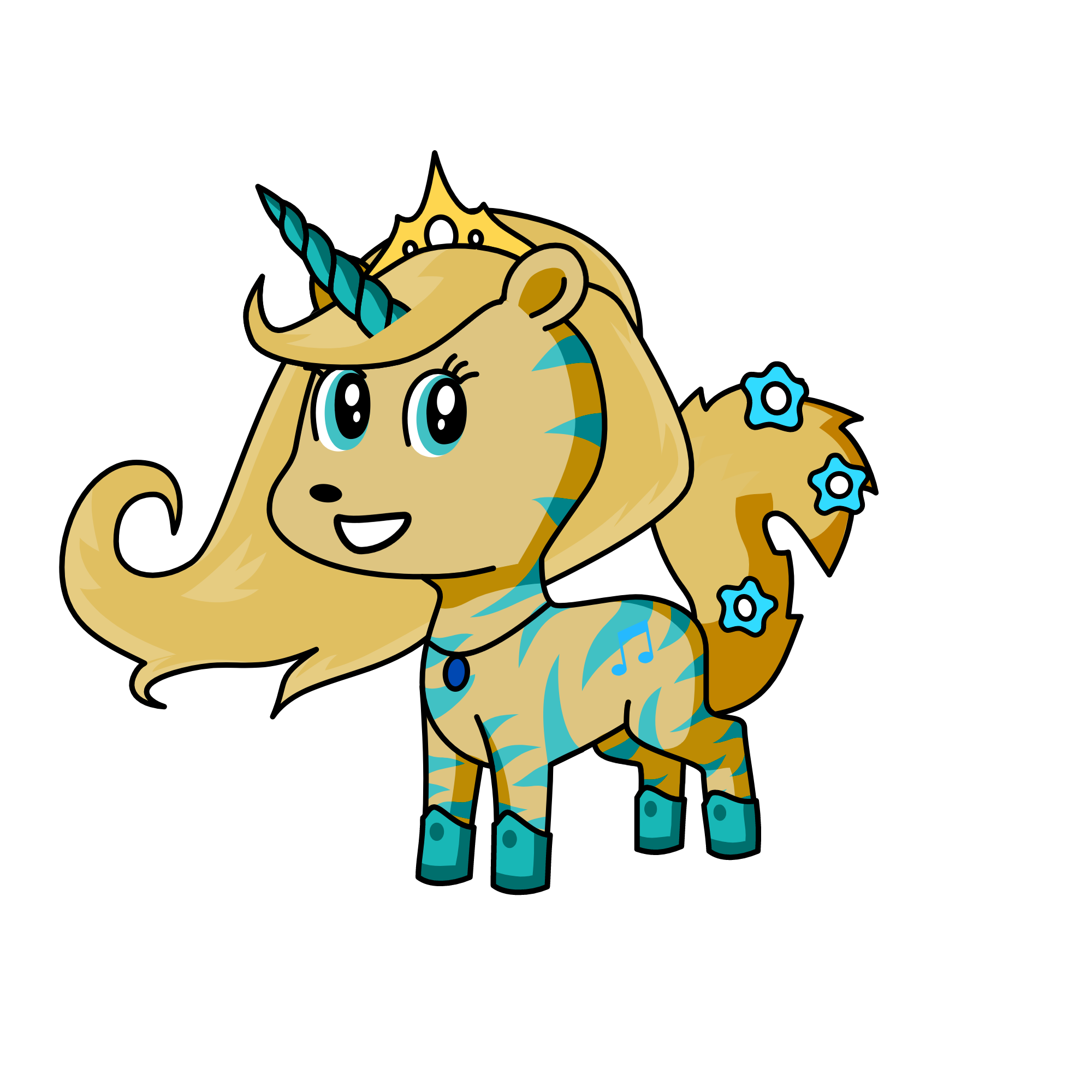snow, the unicorn